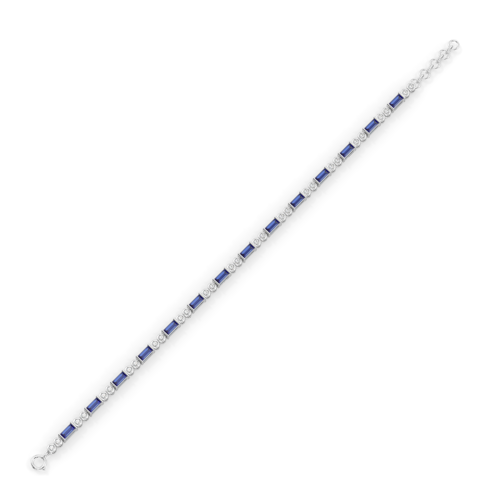 Nightfall - Lab Diamond Tennis Bracelet