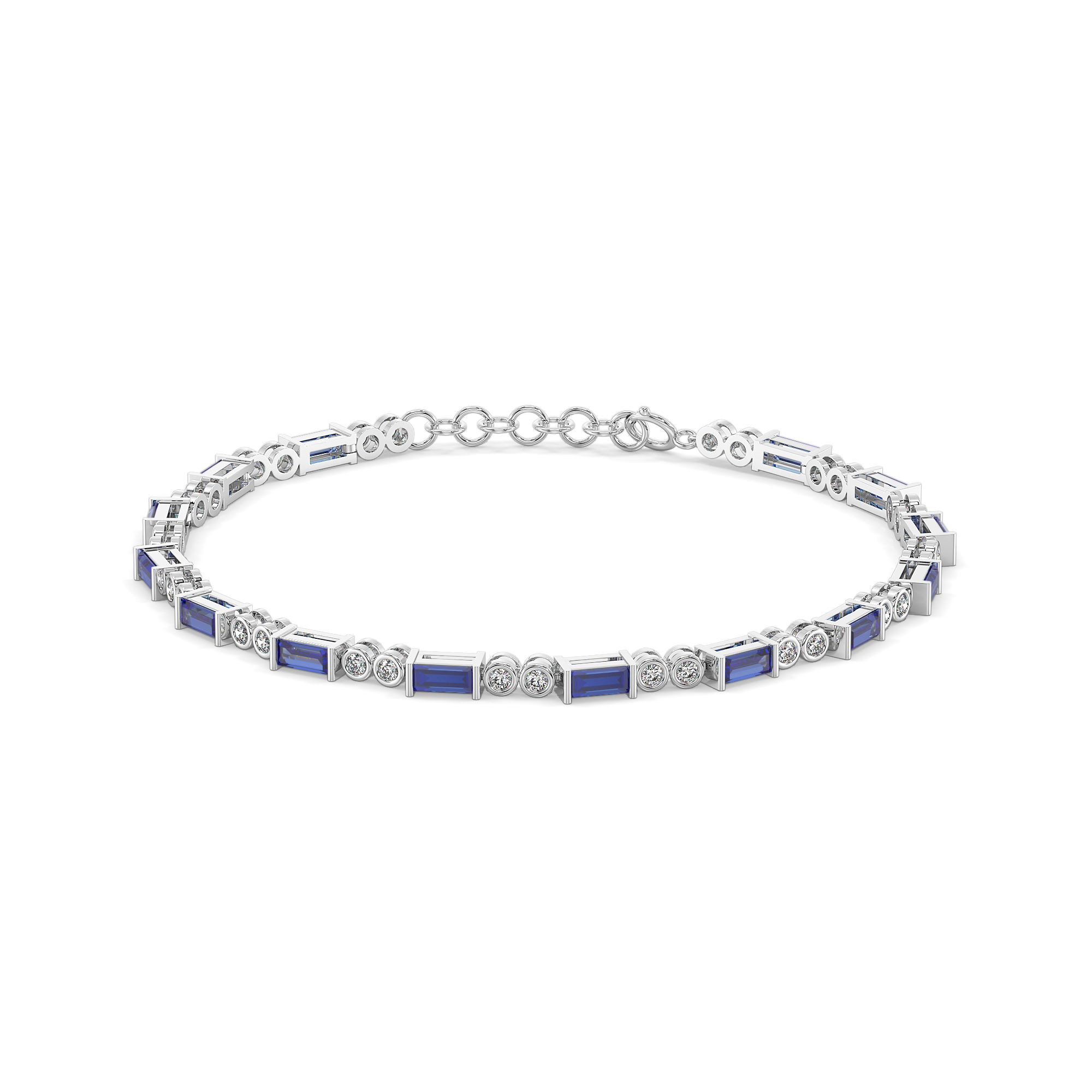 Nightfall - Lab Diamond Tennis Bracelet Main image