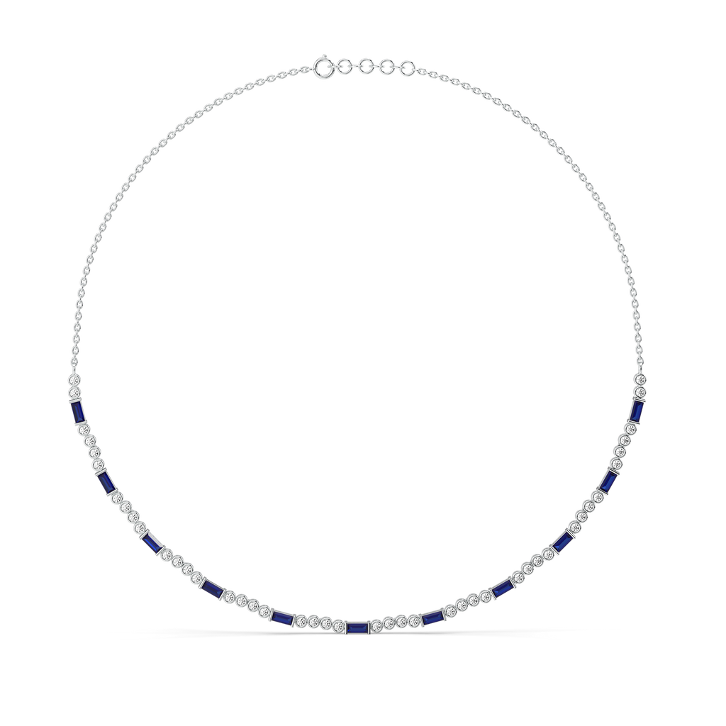 Nightfall - Lab Diamond Tennis Necklace