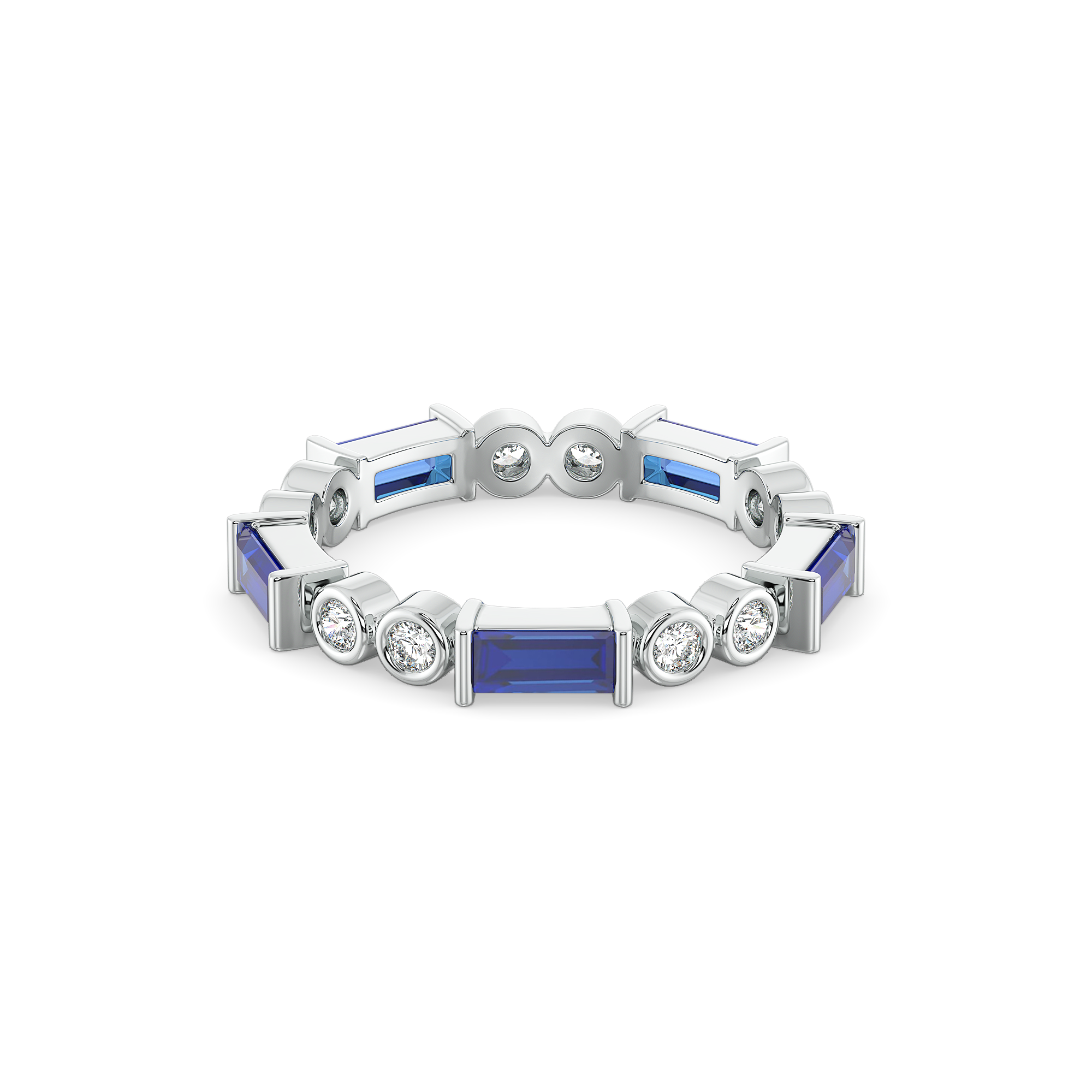 Nightfall - Lab Diamond Eternity Ring Secondary image