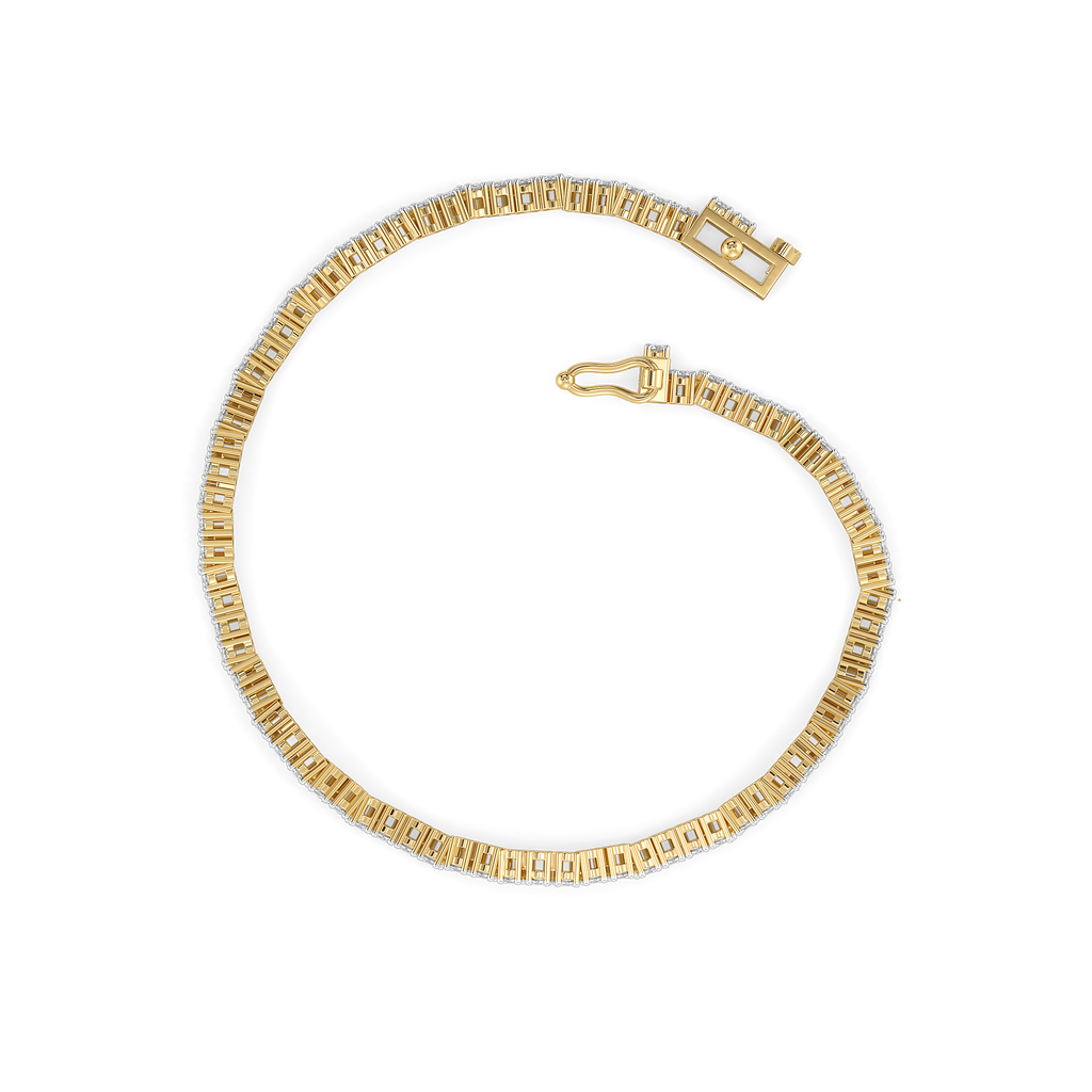 Wavelet - Lab Diamond Tennis Bracelet