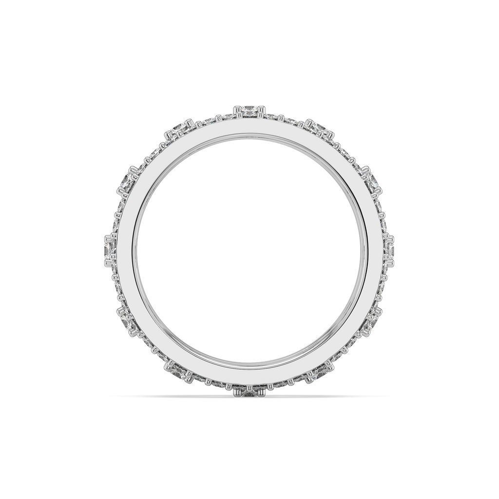 Bridgelight - Lab Diamond Solitaire Eternity Ring