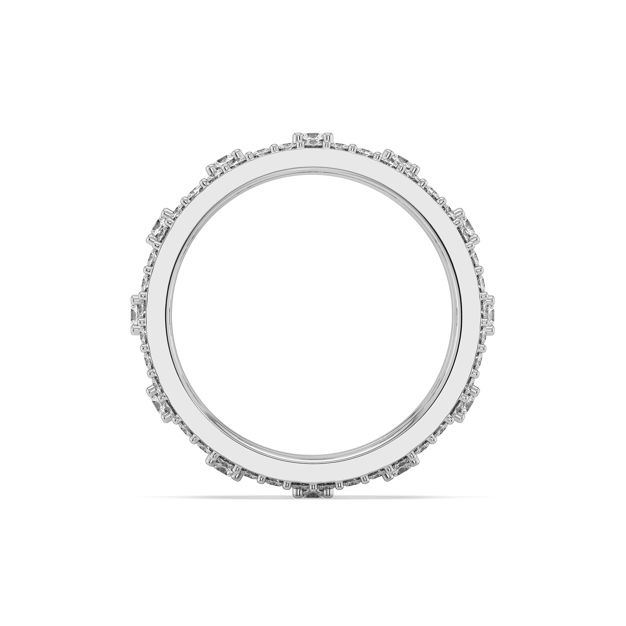 Bridgelight - Lab Diamond Solitaire Eternity Ring