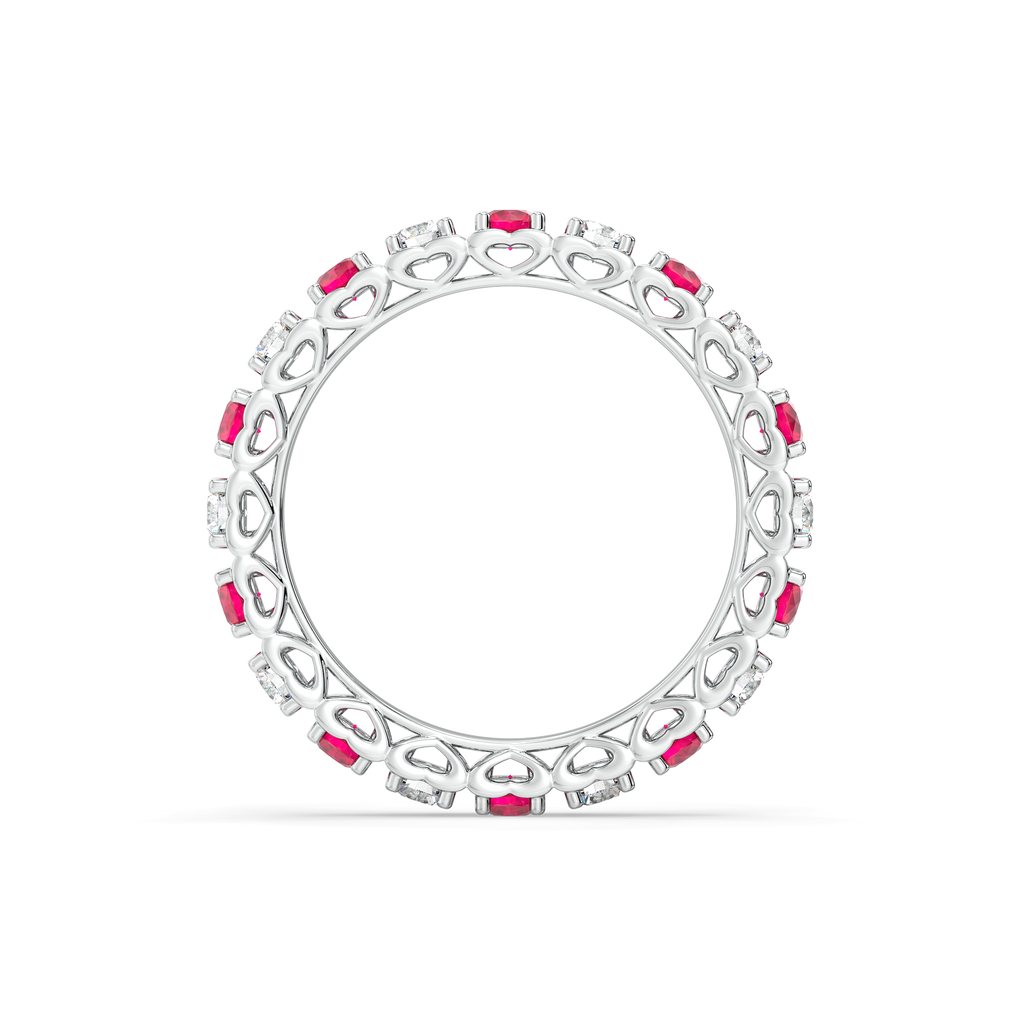 Scarlet Whisper - Lab Diamond Eternity Ring