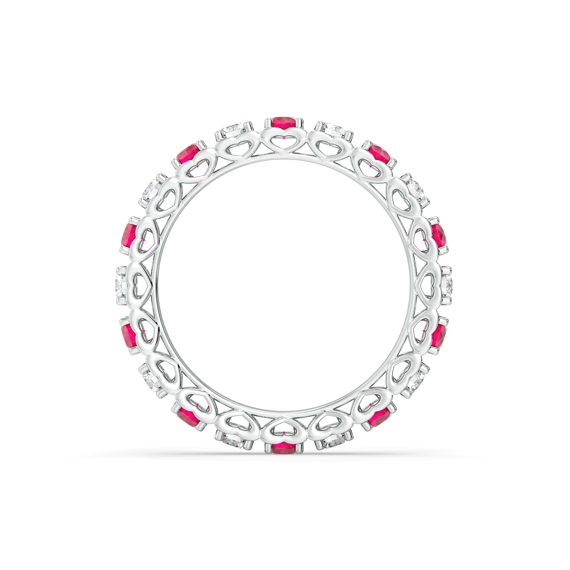 Scarlet Whisper - Lab Diamond Eternity Ring