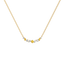 Honeyline - Lab Diamond and Citrine Necklace