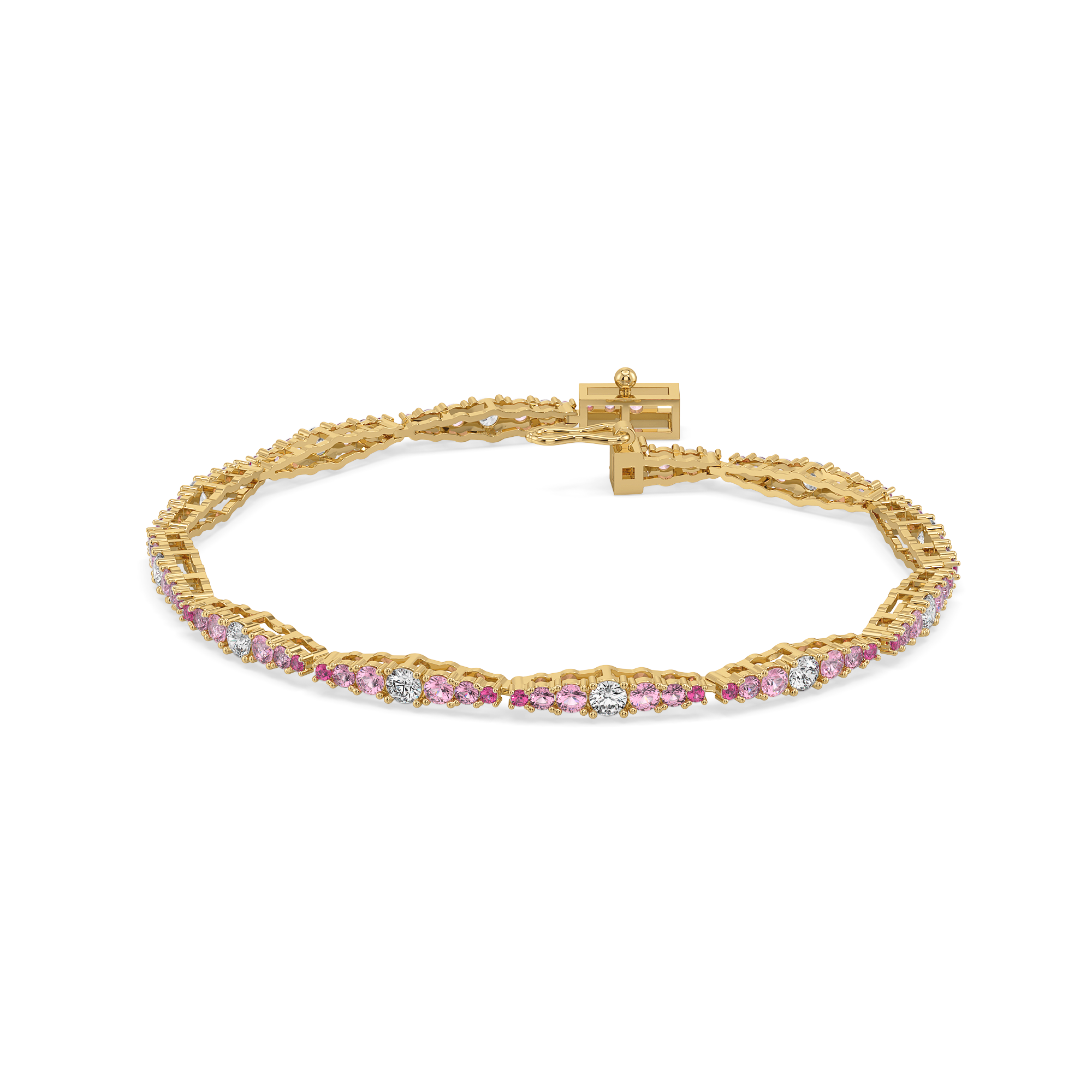 Blushline - Lab Diamond Tennis Bracelet Secondary image
