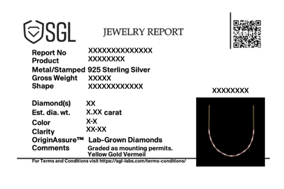 Blushline - Lab Diamond Necklace