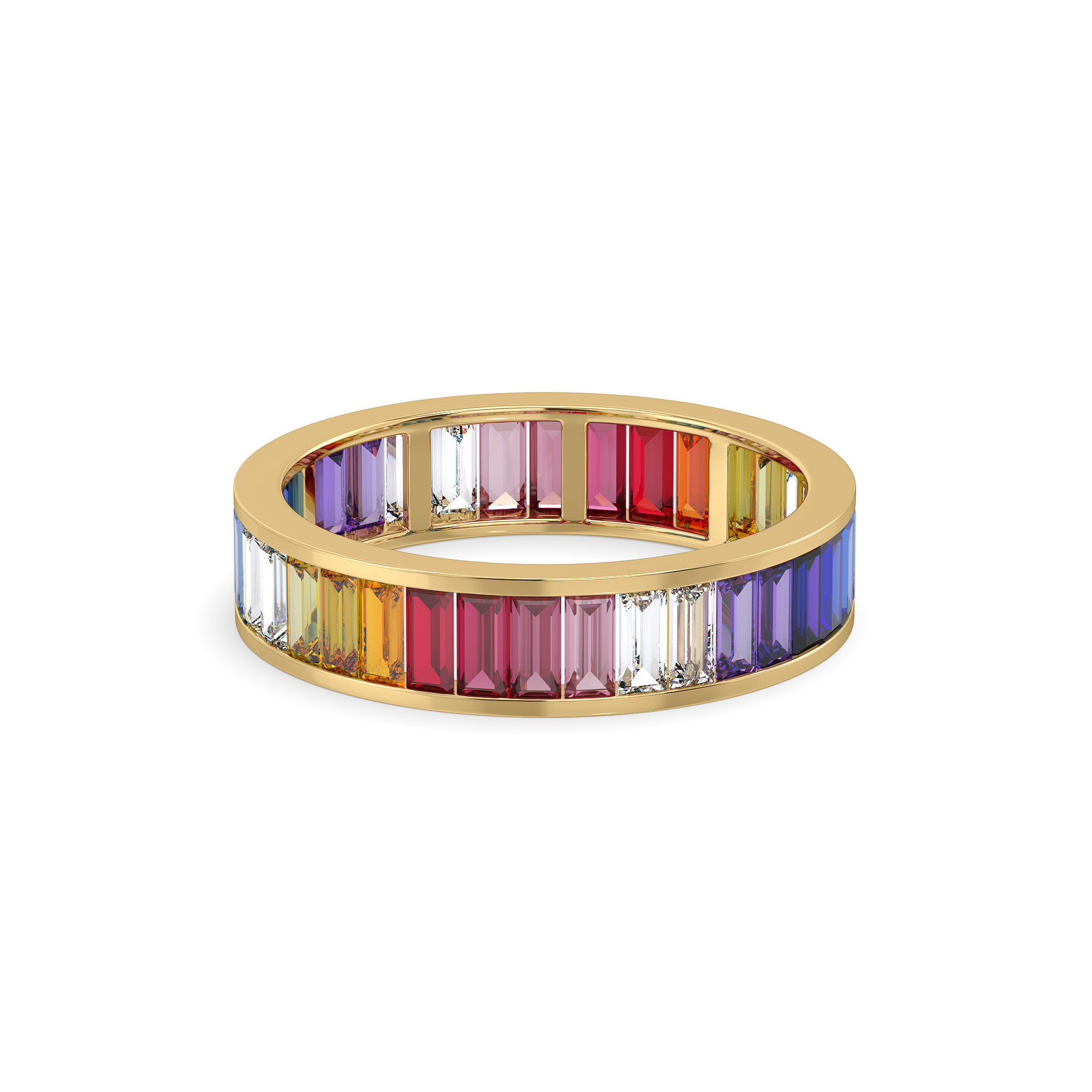 Colorburst - Lab Diamond Eternity Ring Main image