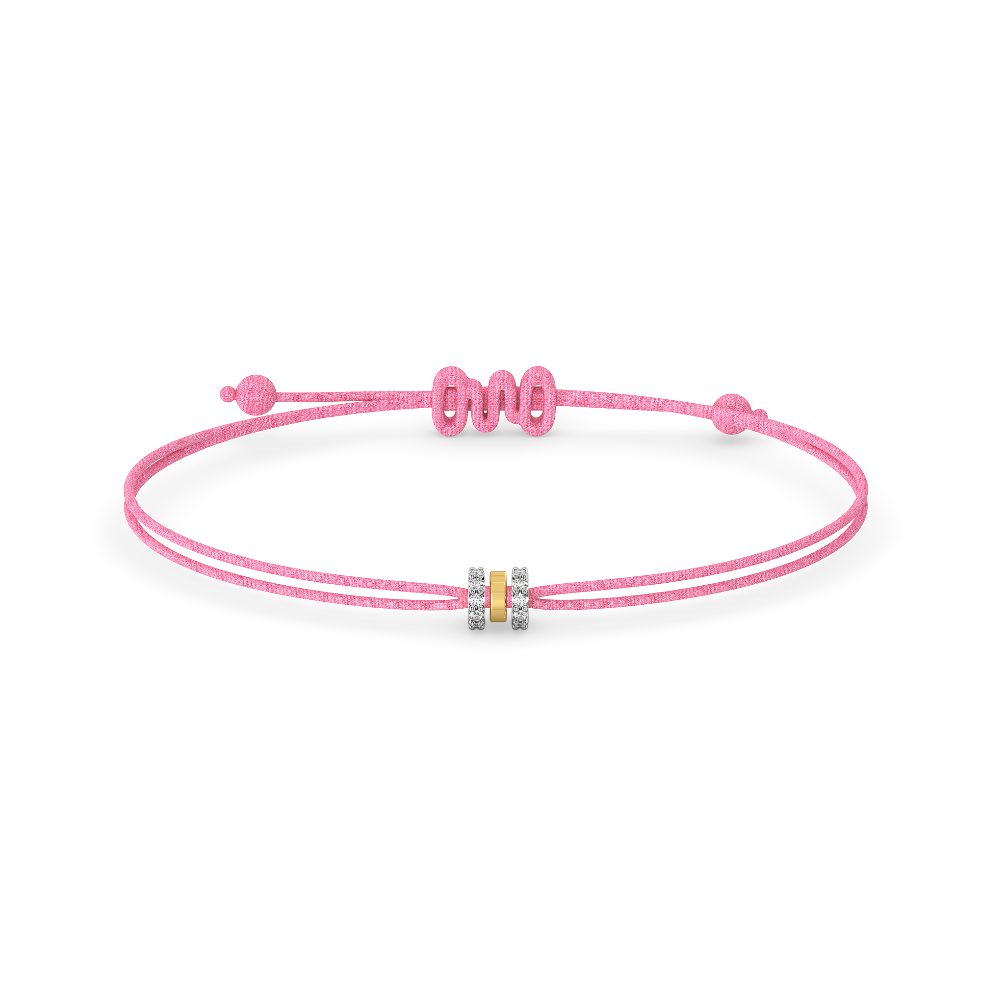 Trio Ties – Lab Diamond BFF Bracelet