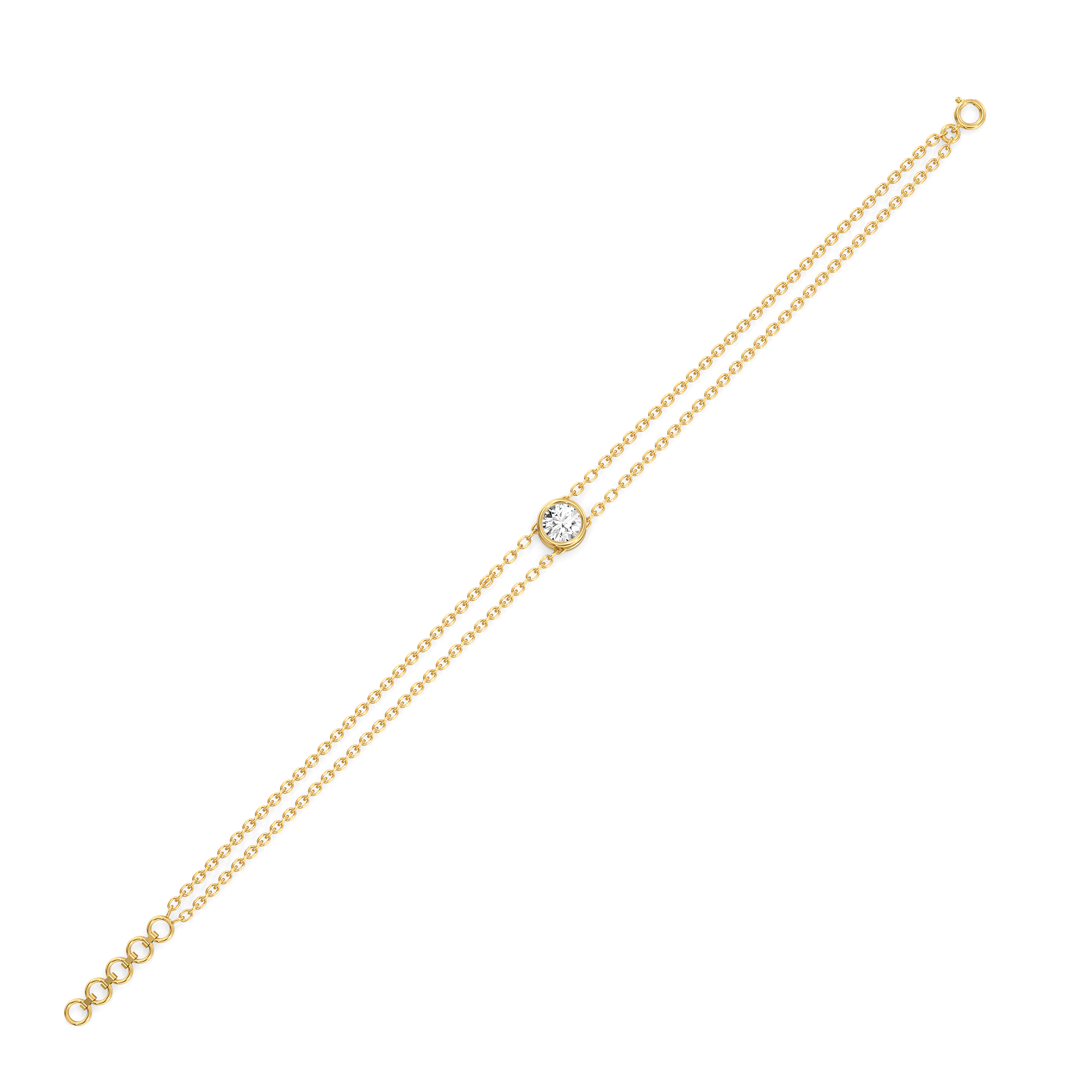 Monica’s Signature Stack – Lab Diamond Bracelet