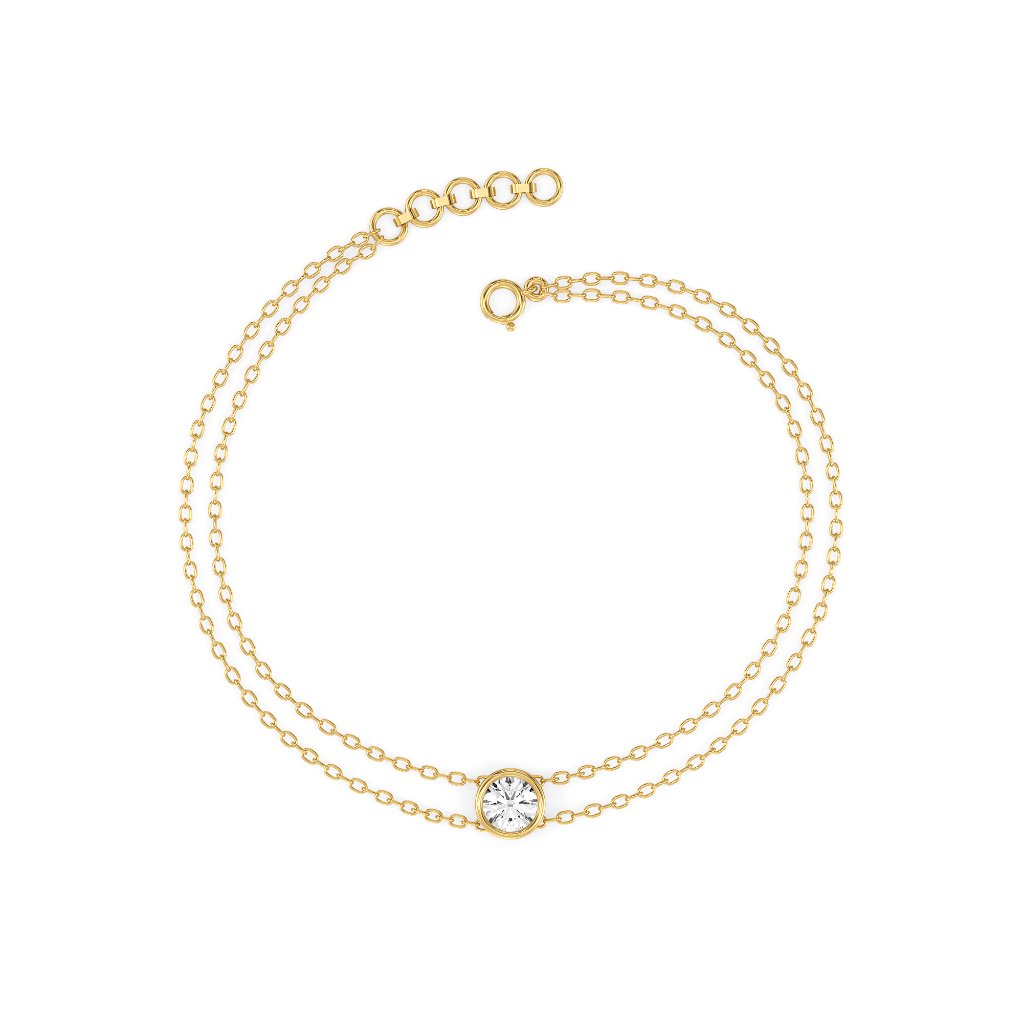 Monica’s Signature Stack – Lab Diamond Bracelet