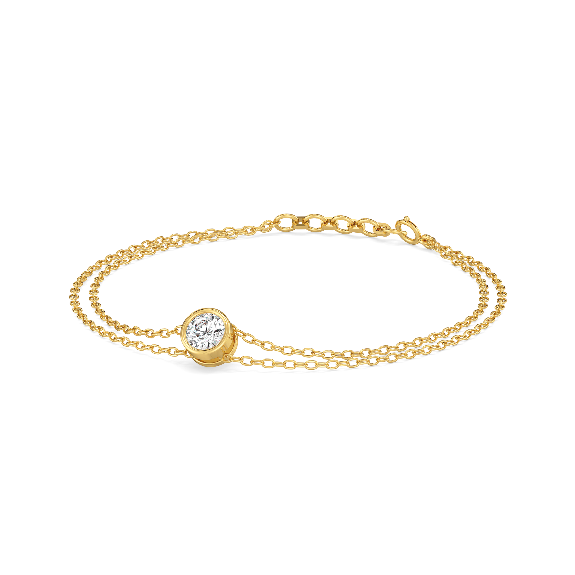 Monica’s Signature Stack – Lab Diamond Bracelet