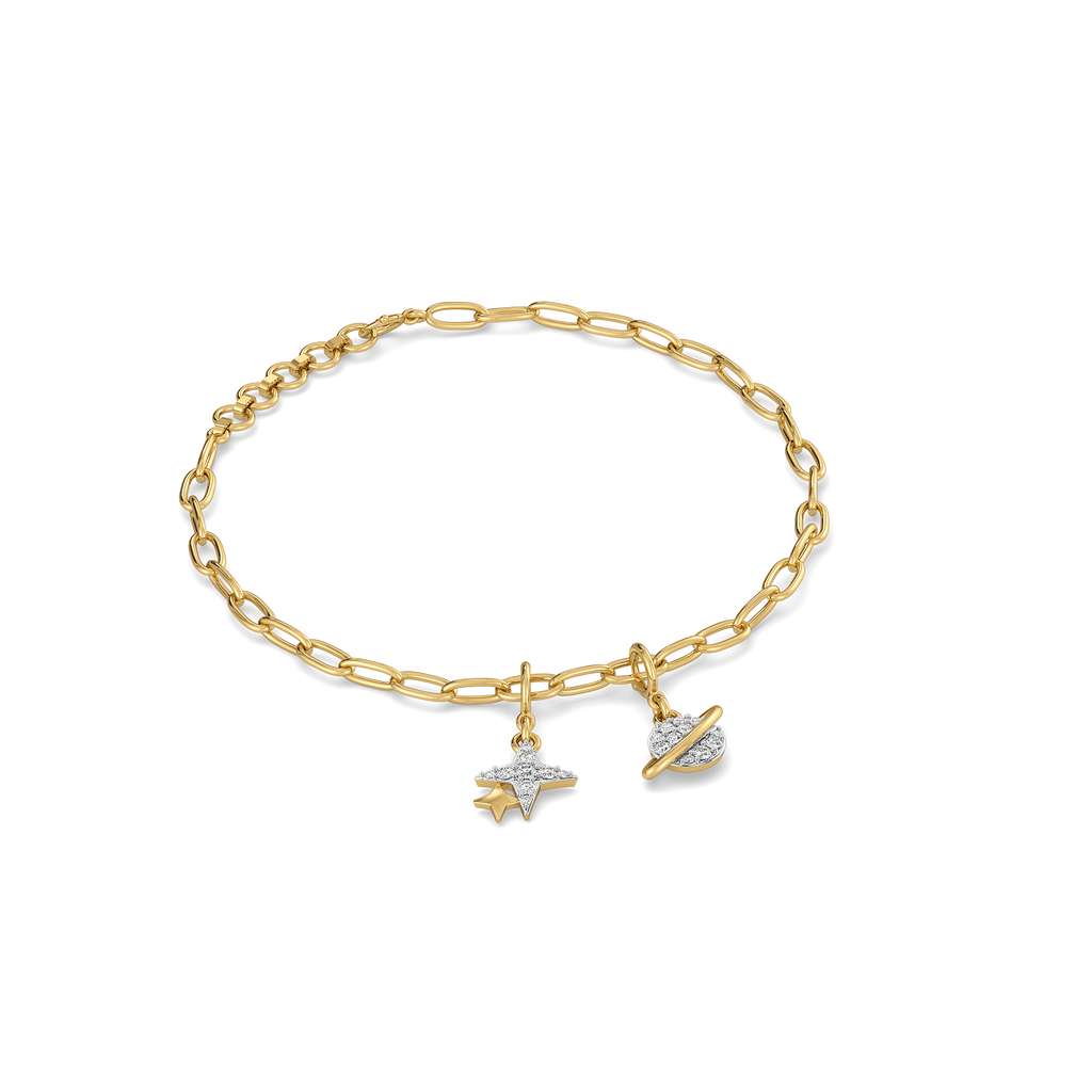 Phoebe’s Cosmic Set – Lab Diamond Charms