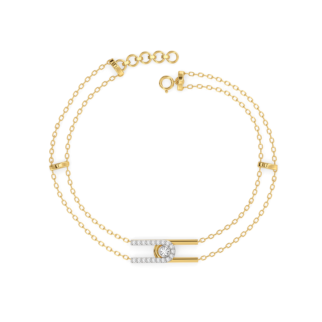 Linked For Life – Lab Diamond Bracelet