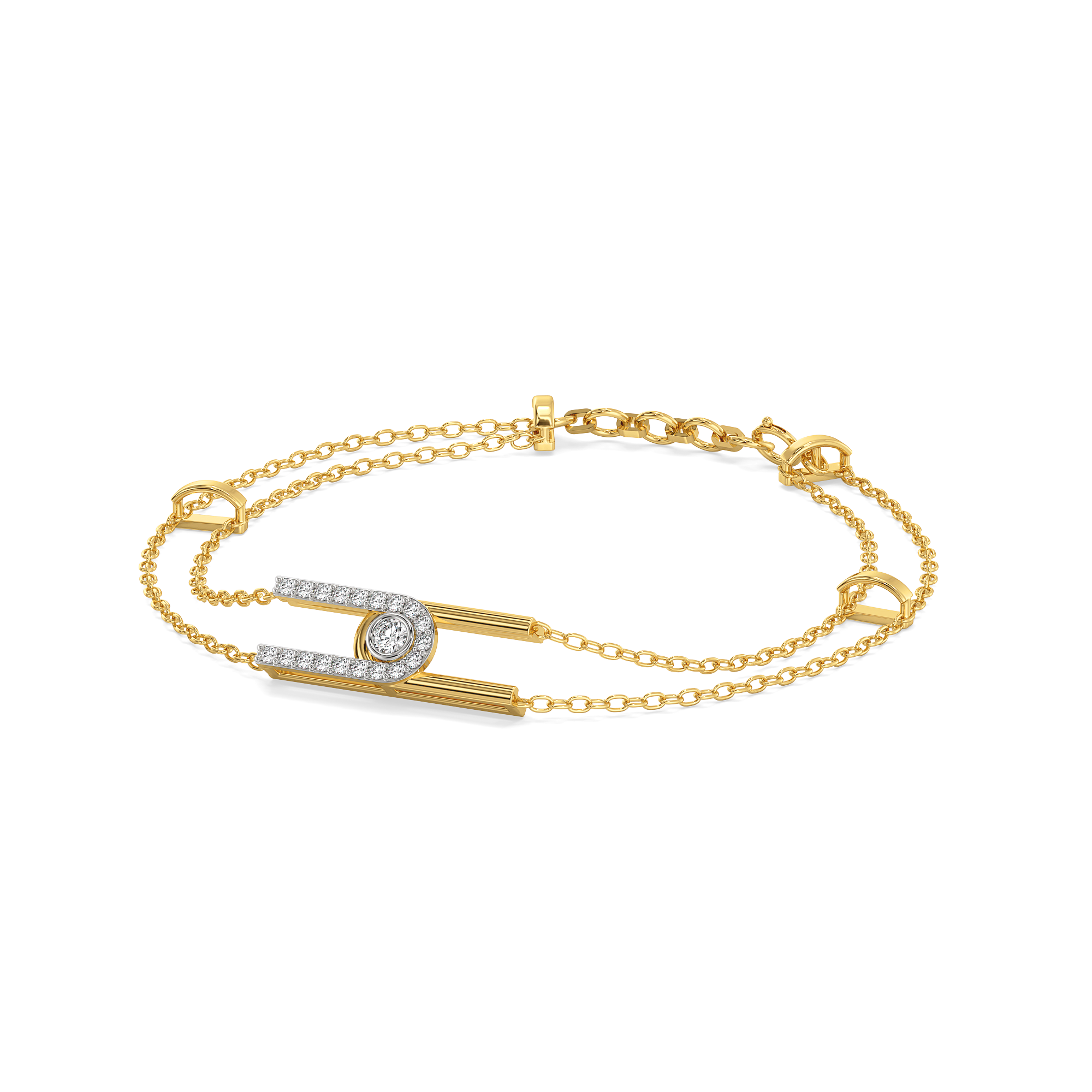 Linked For Life – Lab Diamond Bracelet