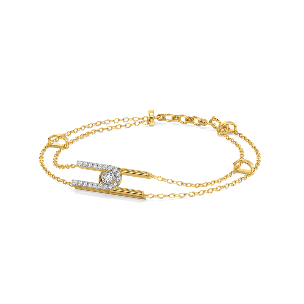 Linked For Life – Lab Diamond Bracelet
