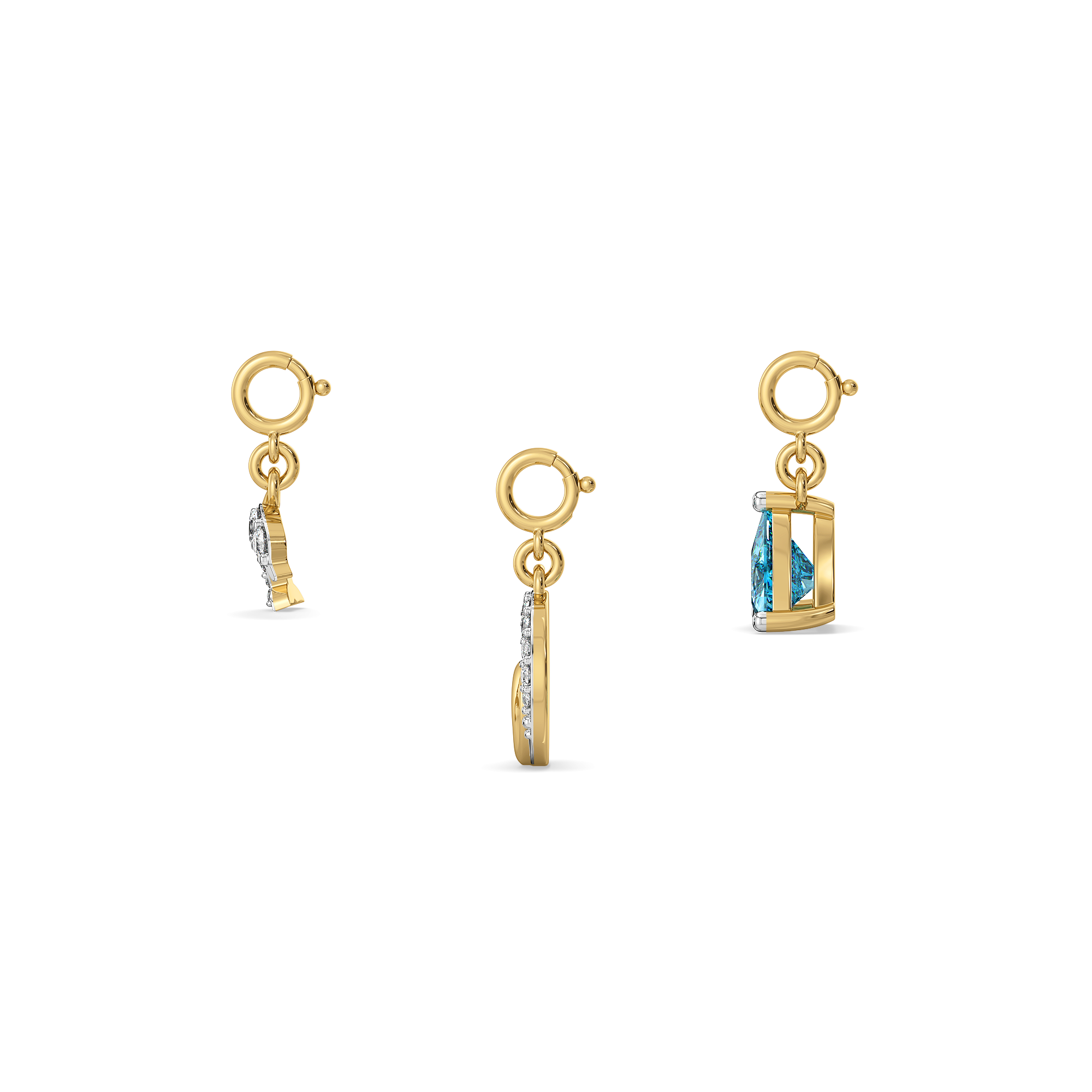Tidal Trinkets - Lab Diamond Sea Charms