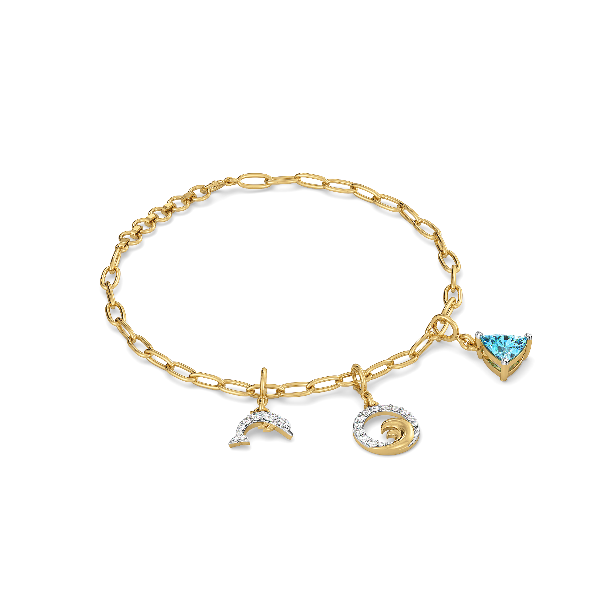 Tidal Trinkets - Lab Diamond Sea Charms