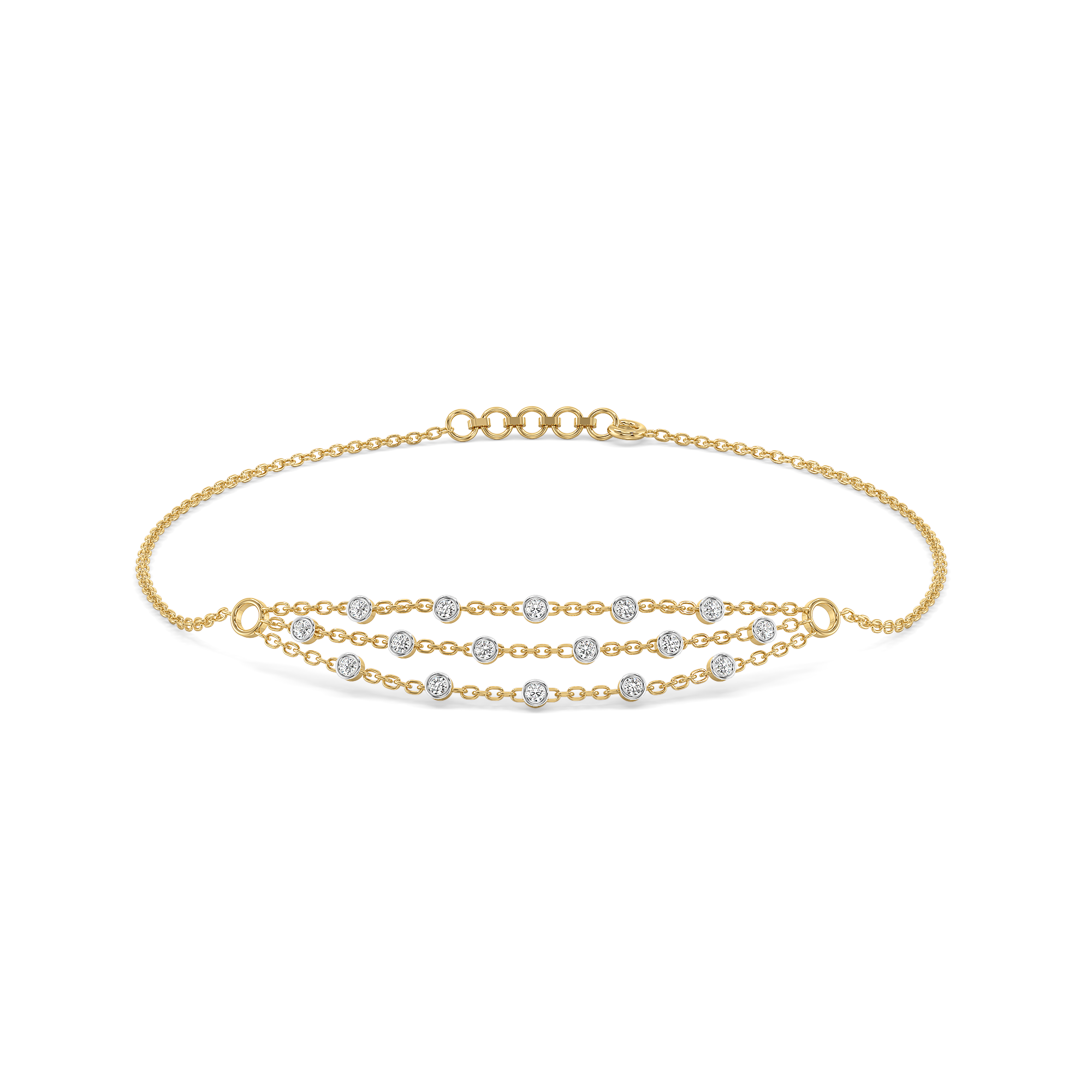 Layer It On, Monica – Lab Diamond Bracelet