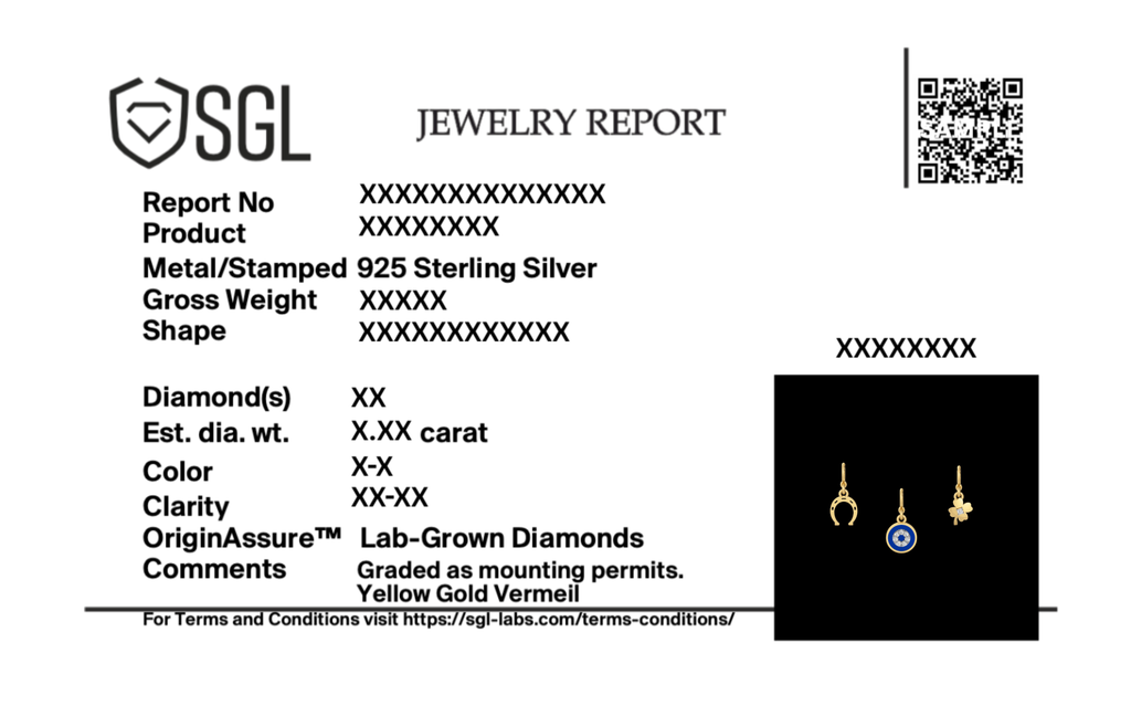 Good Vibes Only – Lab Diamond Protection Charms