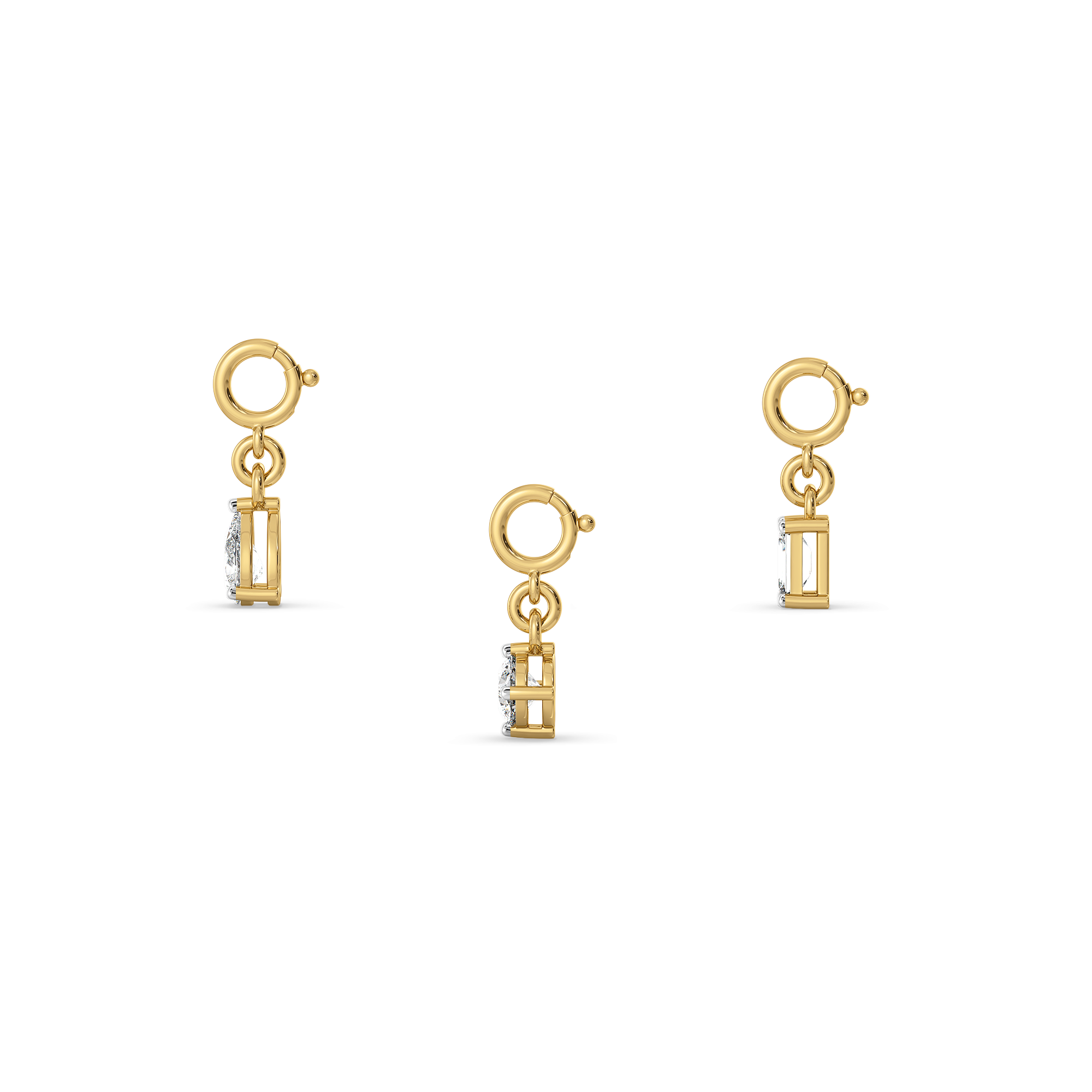 Soulful Spark – Lab Diamond Charm Set