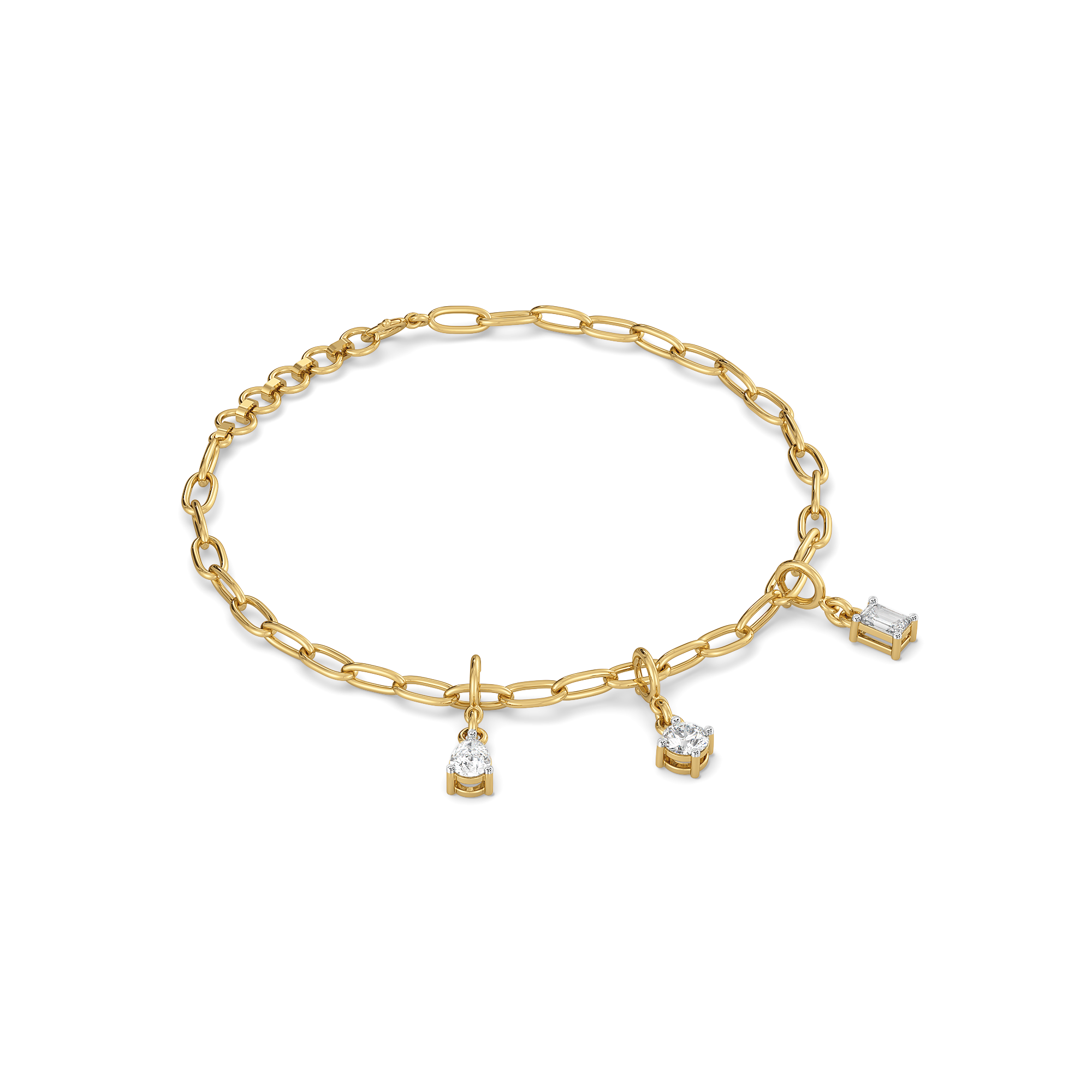 Soulful Spark – Lab Diamond Charm Set Secondary image