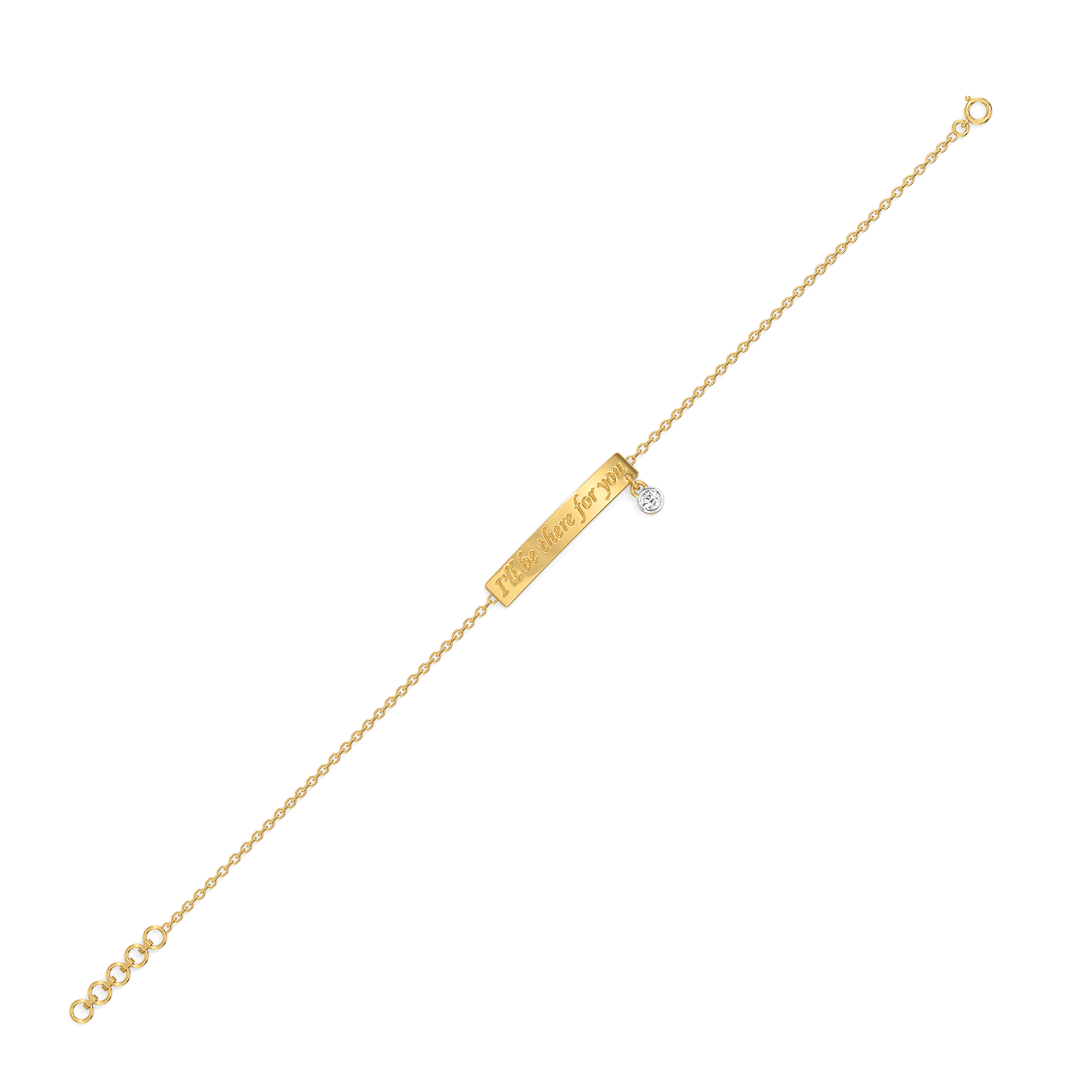 I'll Be There for you – Lab Diamond Bracelet