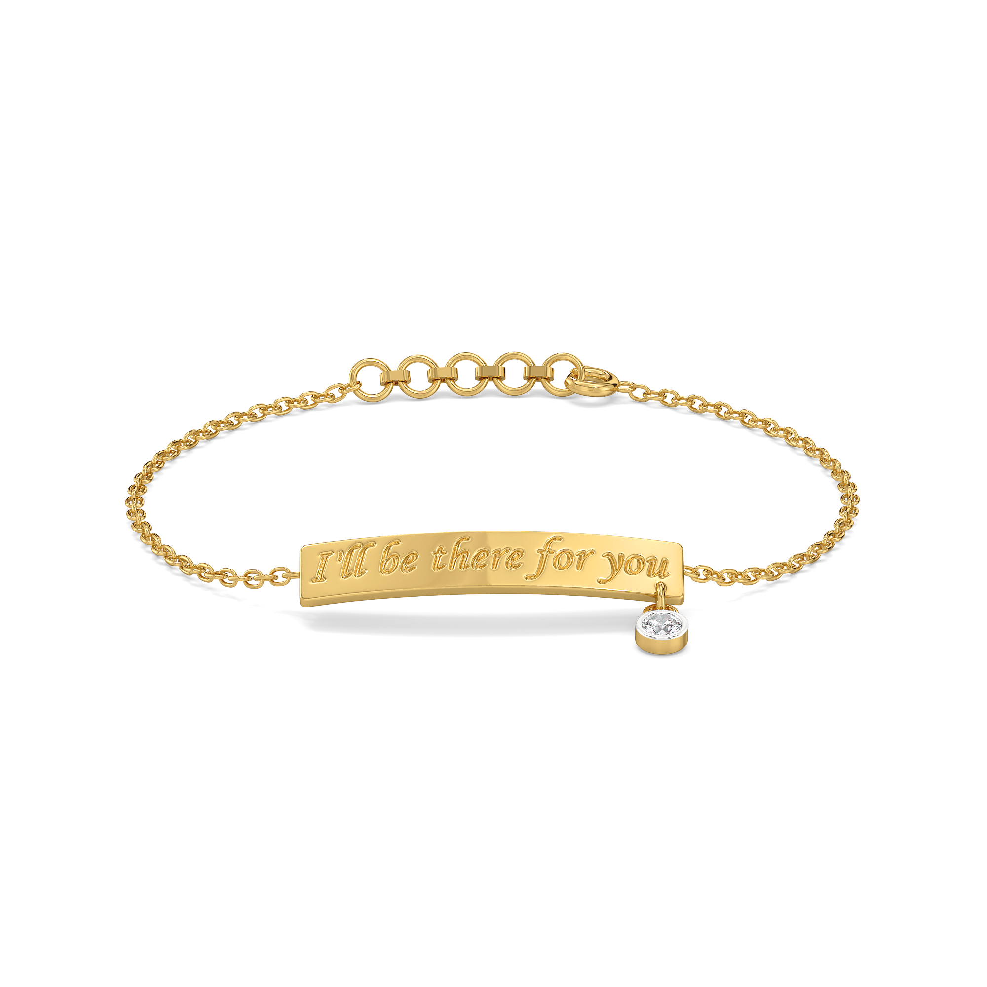 I'll Be There for you – Lab Diamond Bracelet Main image