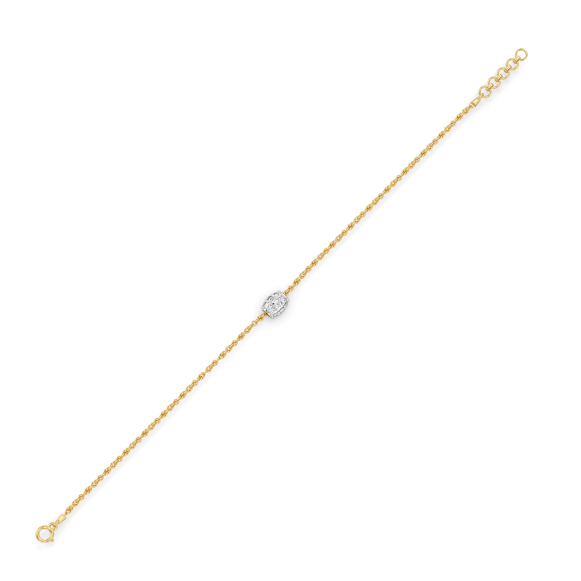 Diamond in Motion – Lab Diamond Bracelet