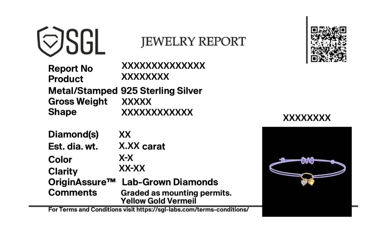 Purple Promise – Lab Diamond BFF Bracelet