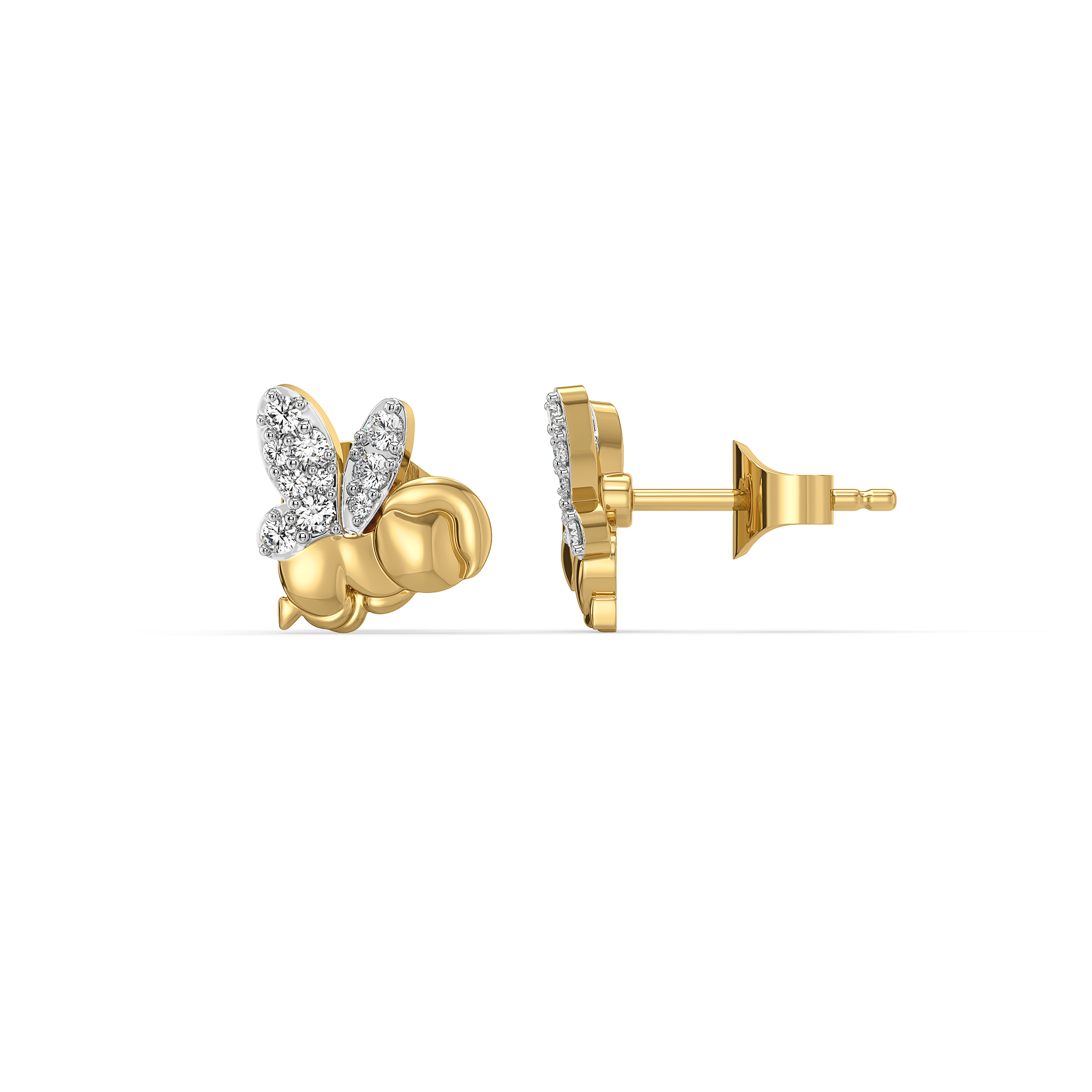 Tiny Blessing - Lab Diamond Stud Earrings