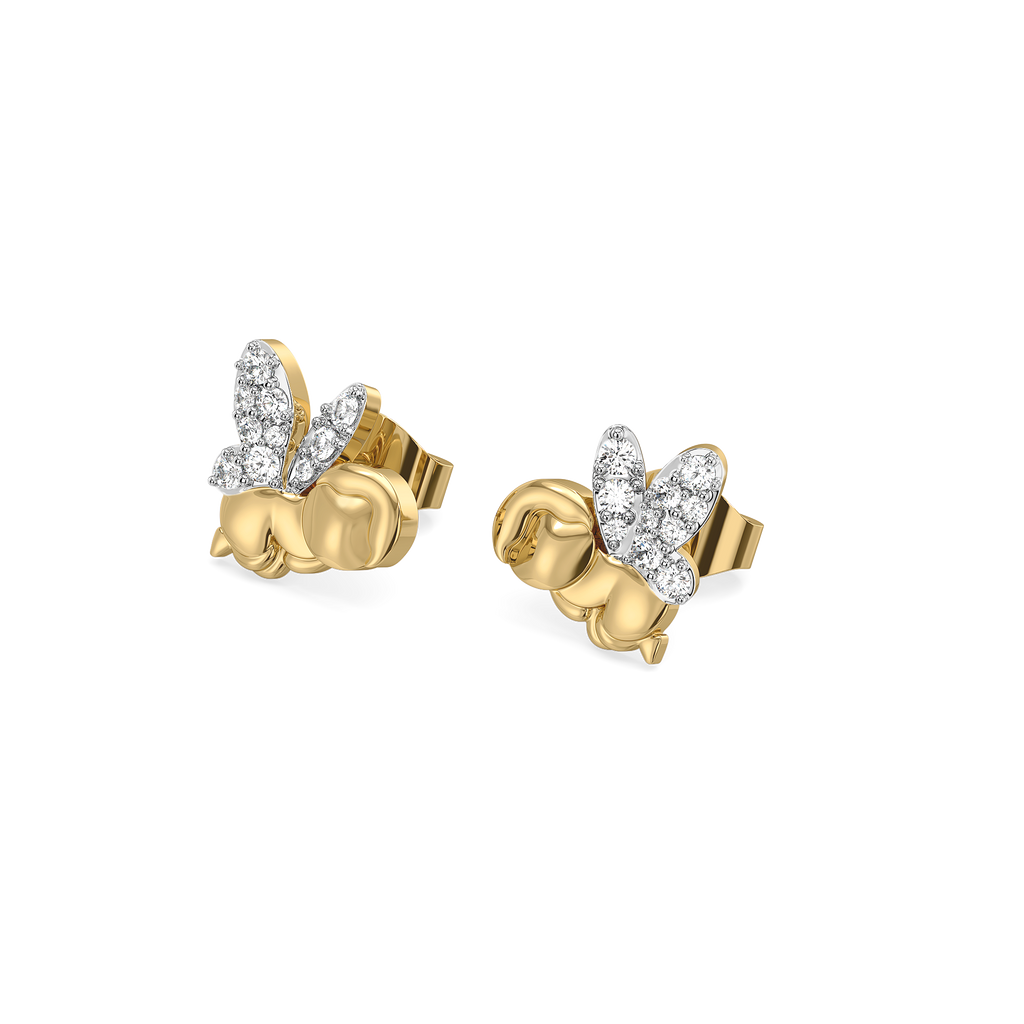 Tiny Blessing - Lab Diamond Stud Earrings