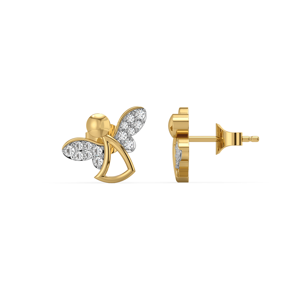 Light Guardian - Lab Diamond Stud Earrings