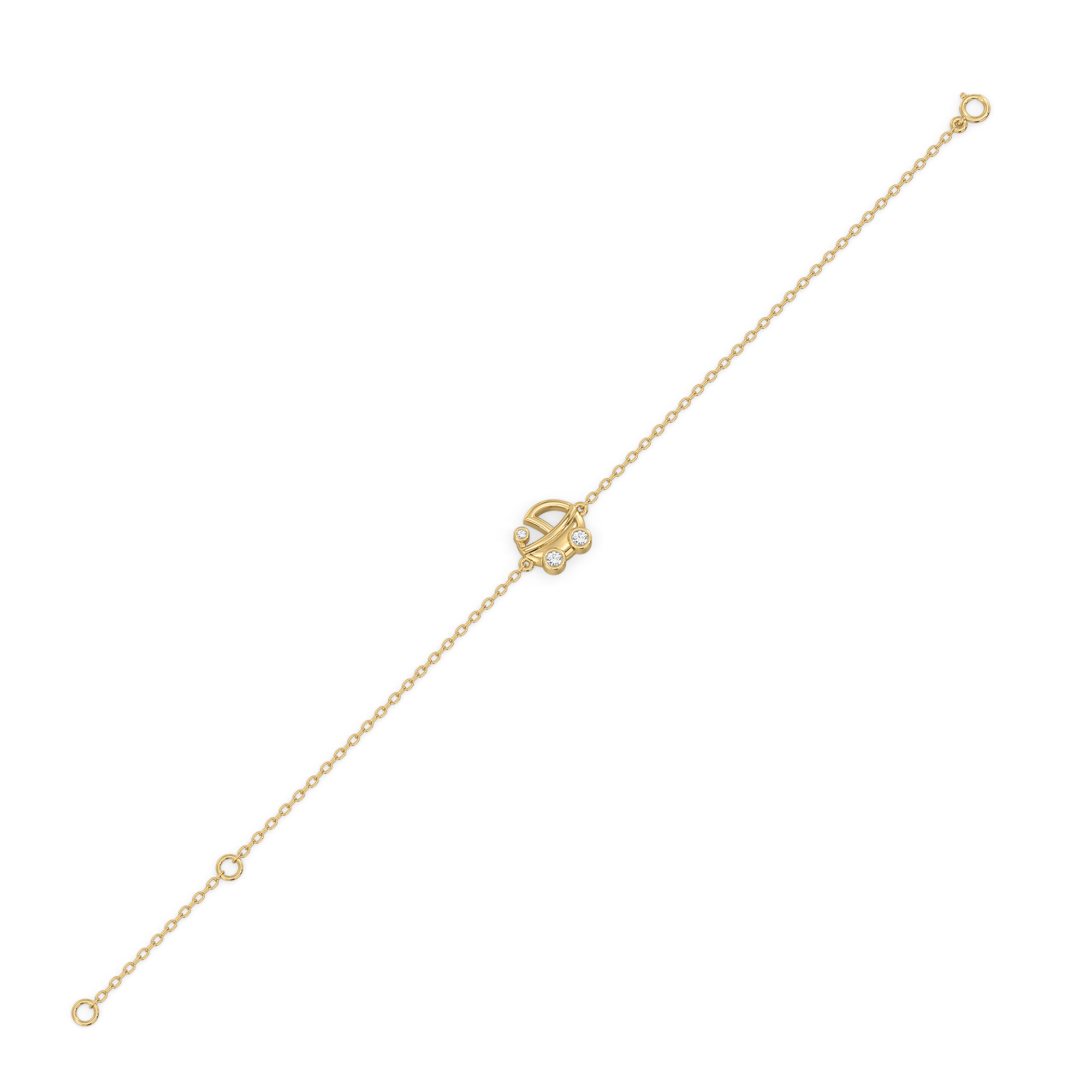 Cradle Glow - Lab Diamond Bracelet
