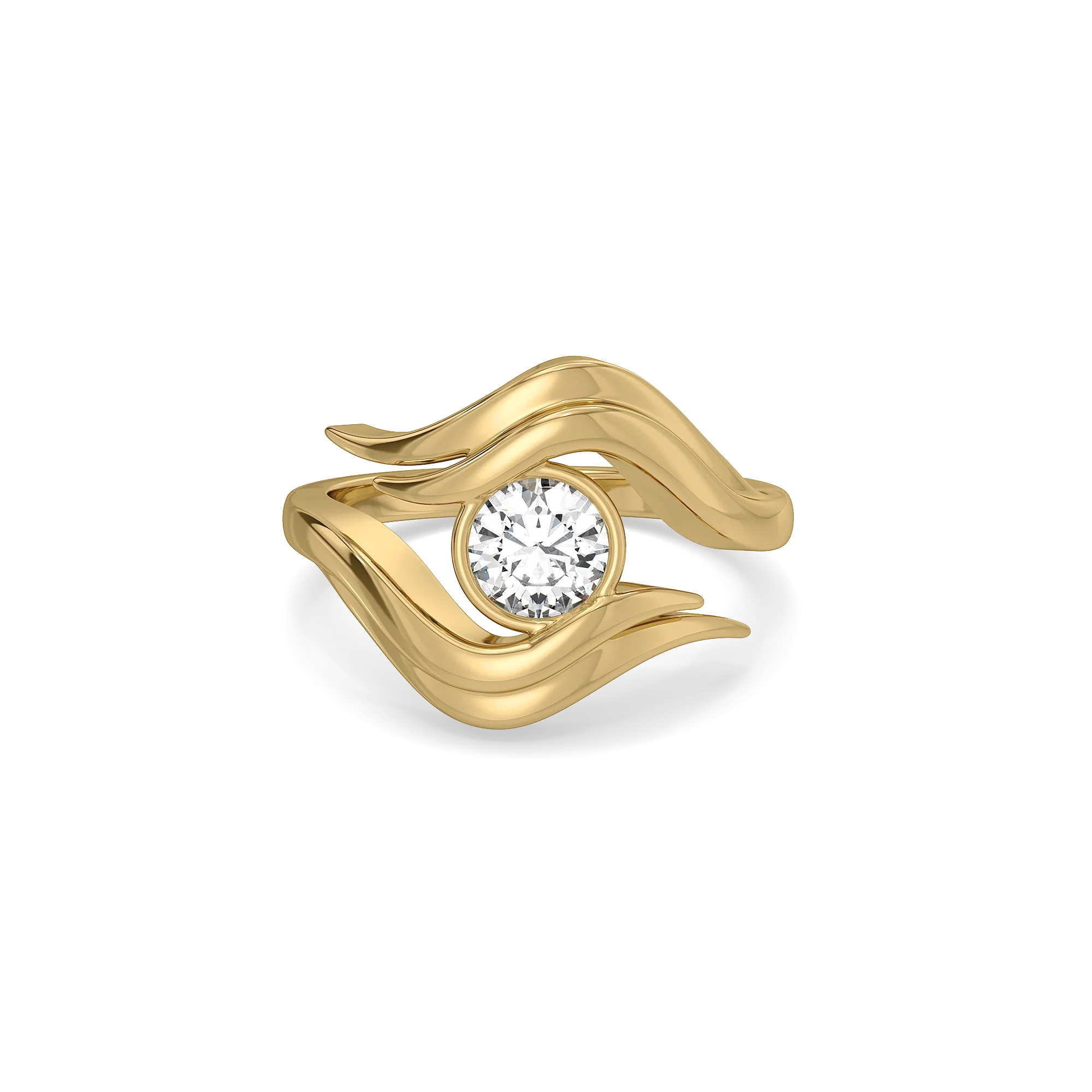 Palm of Love - Lab Diamond Ring Main image
