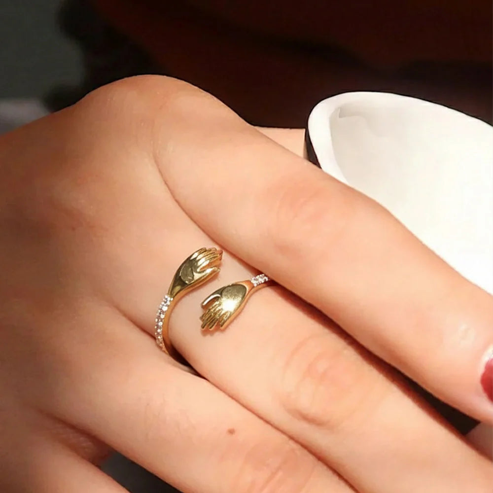 Holding You - Lab Diamond Ring Main image