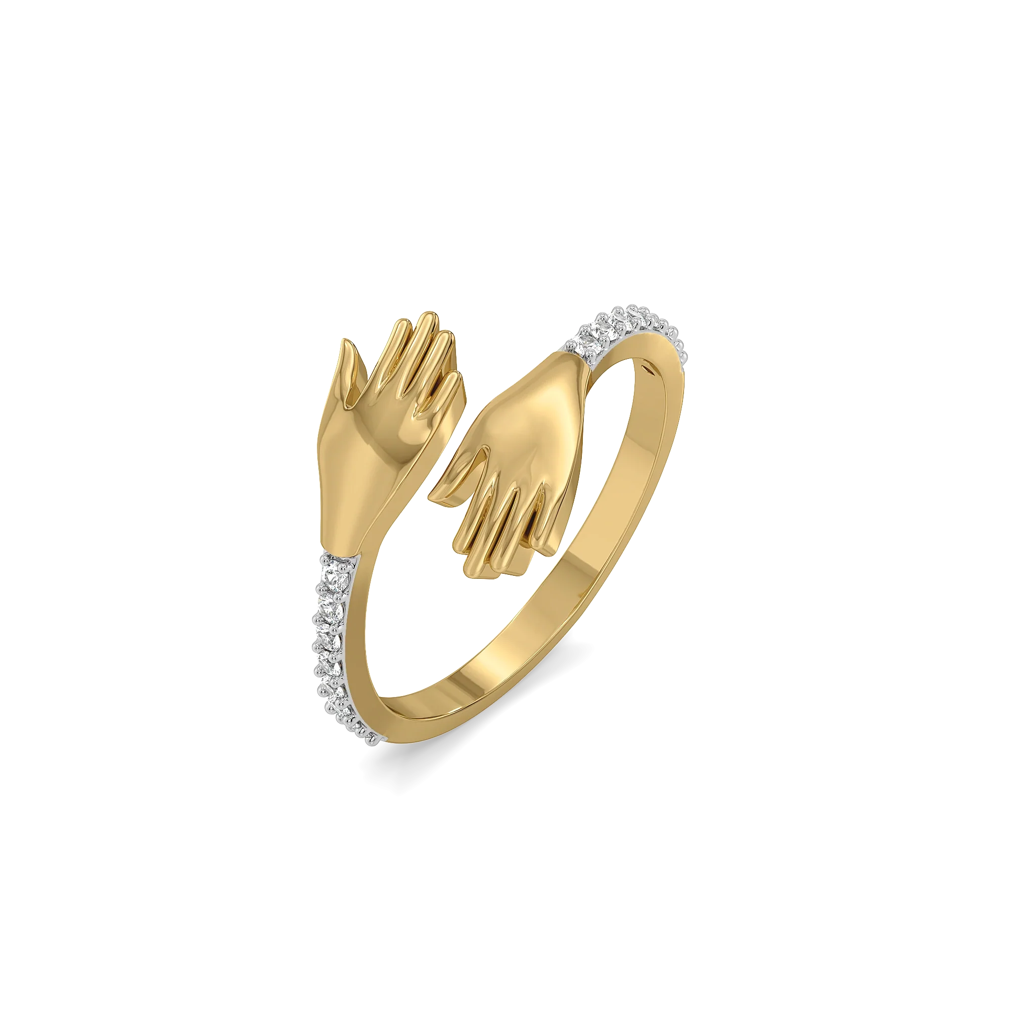 Holding You - Lab Diamond Ring Secondary image