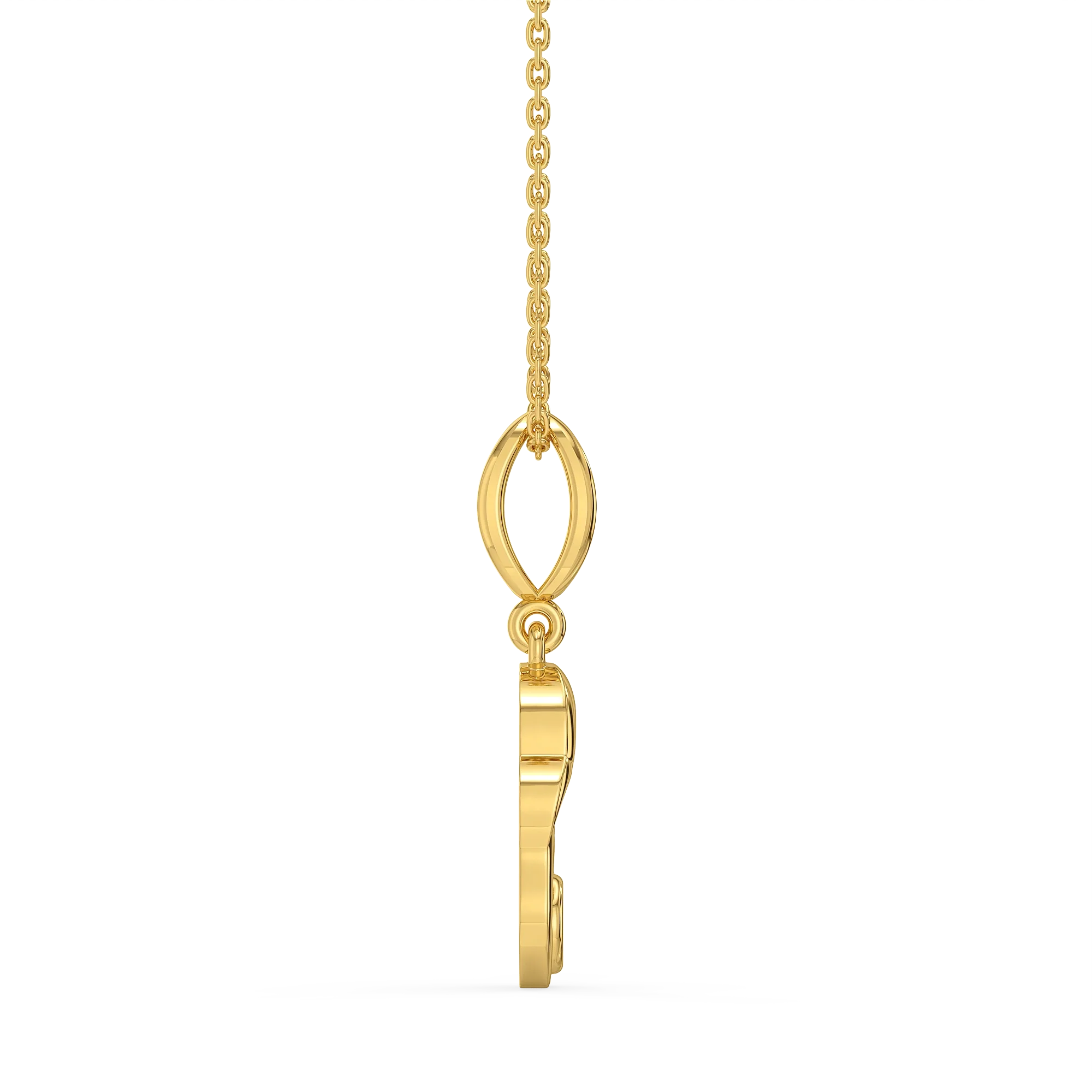 Warm Embrace - Lab Diamond Pendant