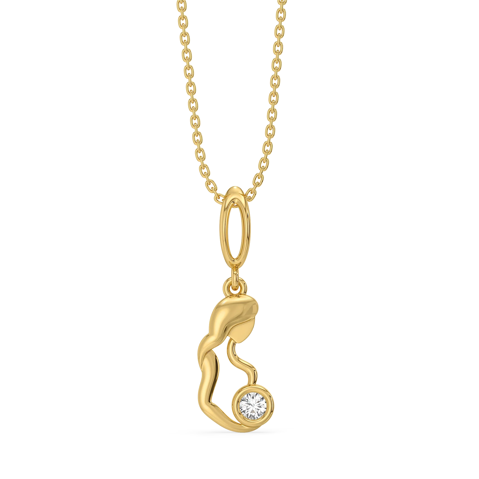 Warm Embrace - Lab Diamond Pendant Secondary image