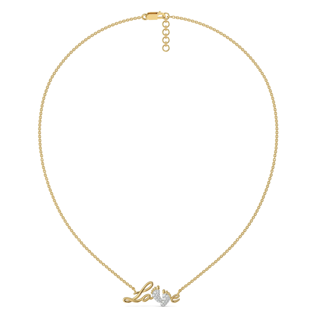 First Steps - Lab Diamond Necklace