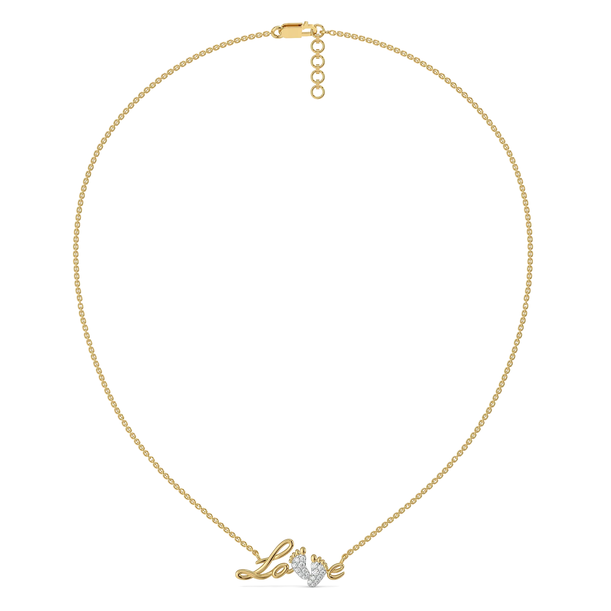 First Steps - Lab Diamond Necklace