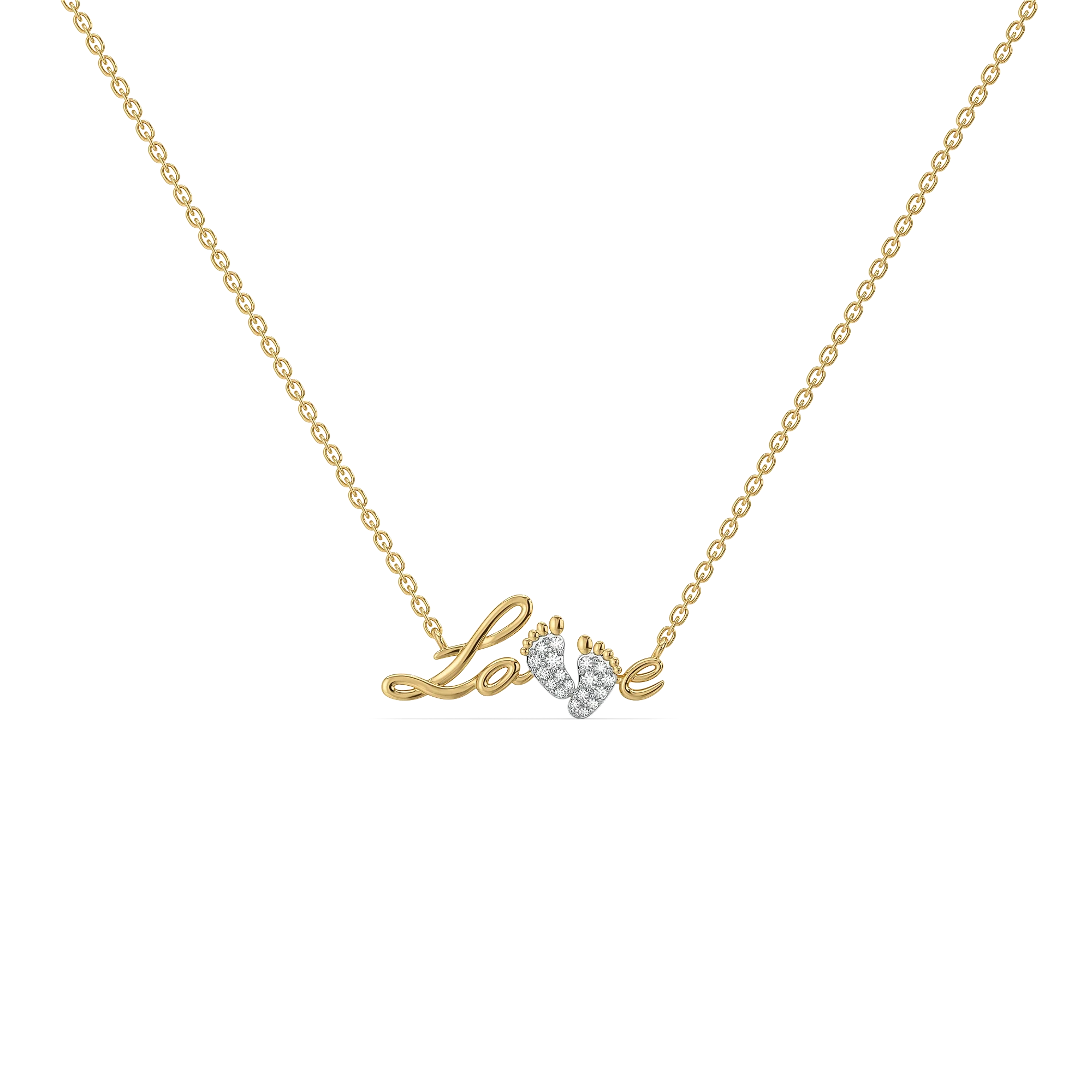 First Steps - Lab Diamond Necklace Main image