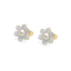 Crystal Pearls - Lab Diamond Earrings