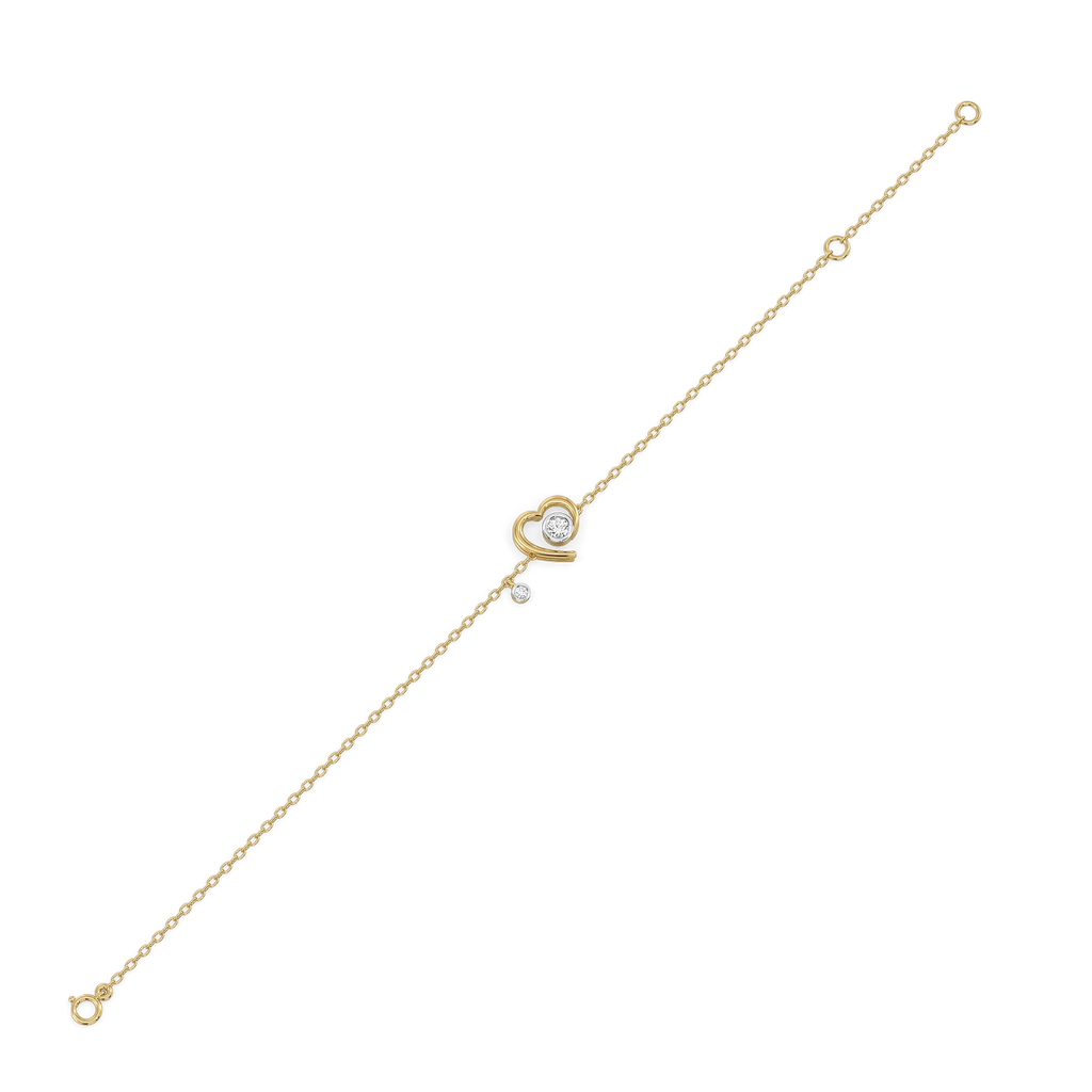 In Your Heart - Lab Diamond Bracelet