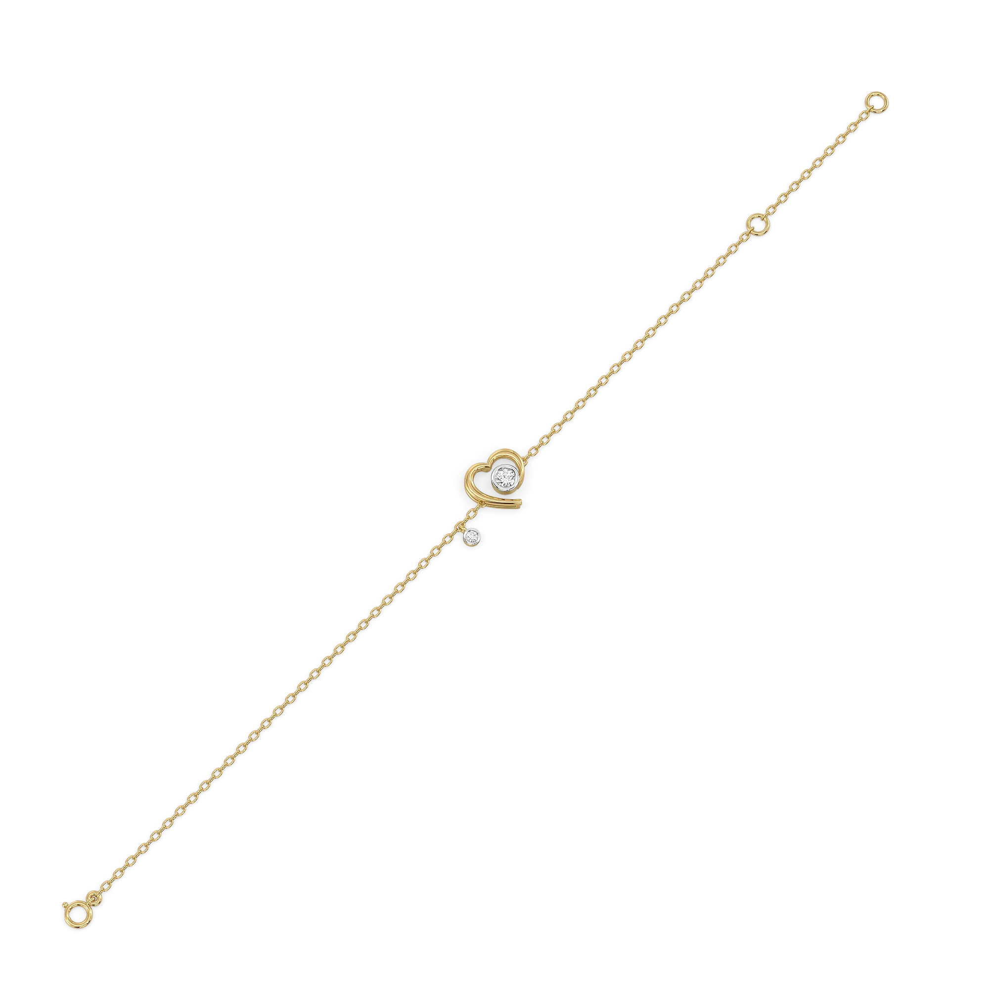 In Your Heart - Lab Diamond Bracelet
