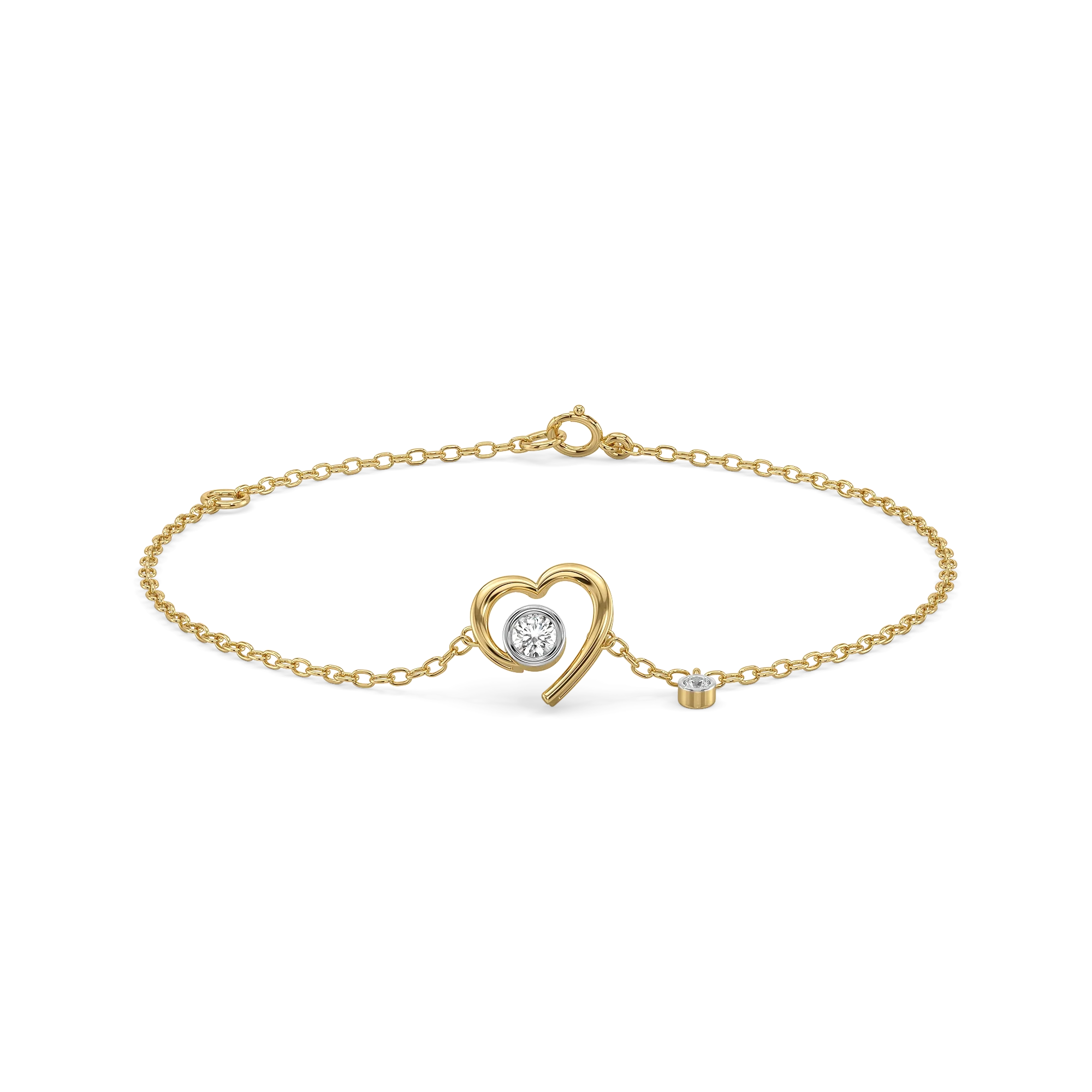 In Your Heart - Lab Diamond Bracelet