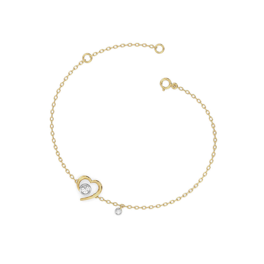 In Your Heart - Lab Diamond Bracelet