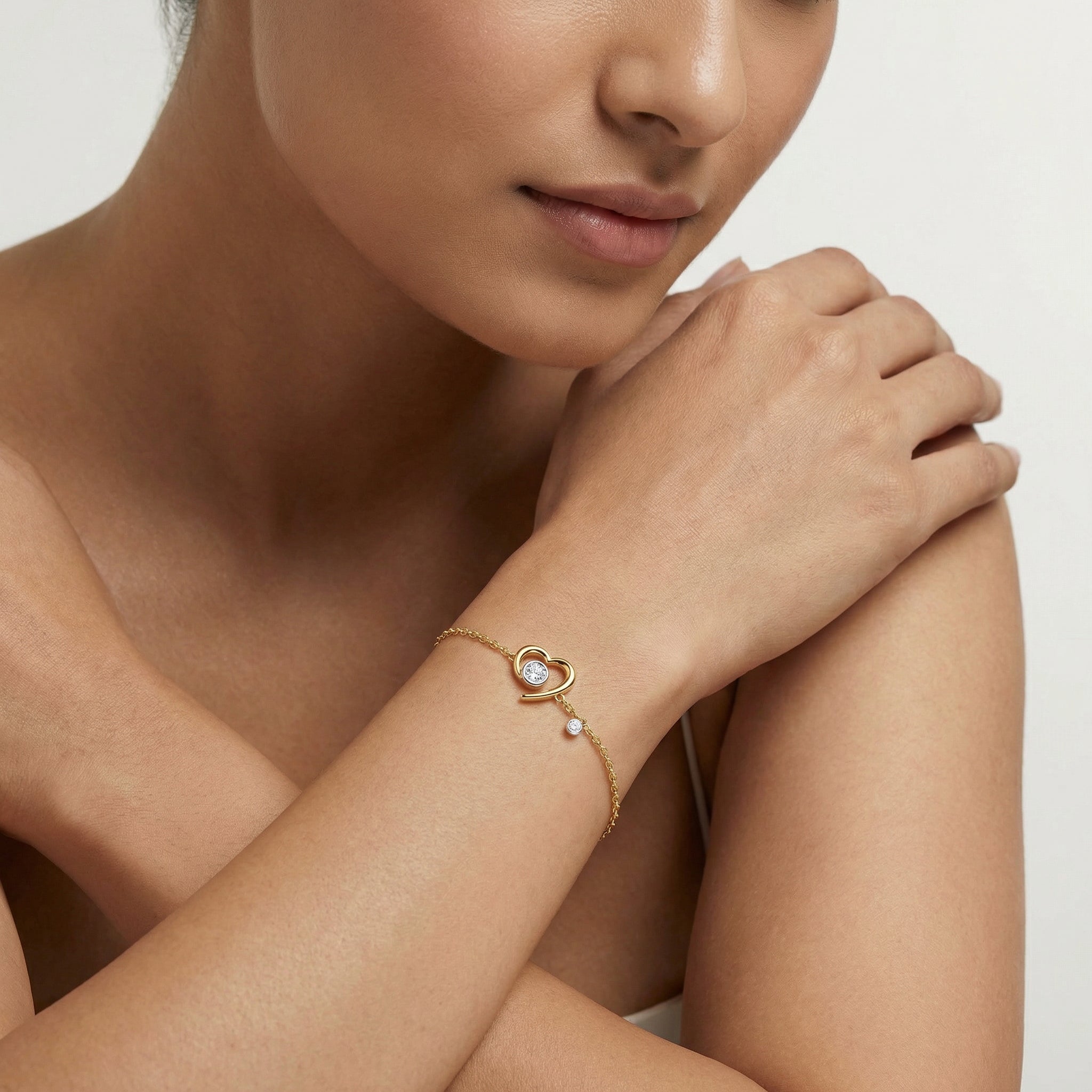 In Your Heart - Lab Diamond Bracelet