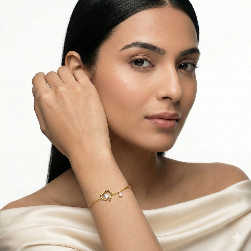 In Your Heart - Lab Diamond Bracelet
